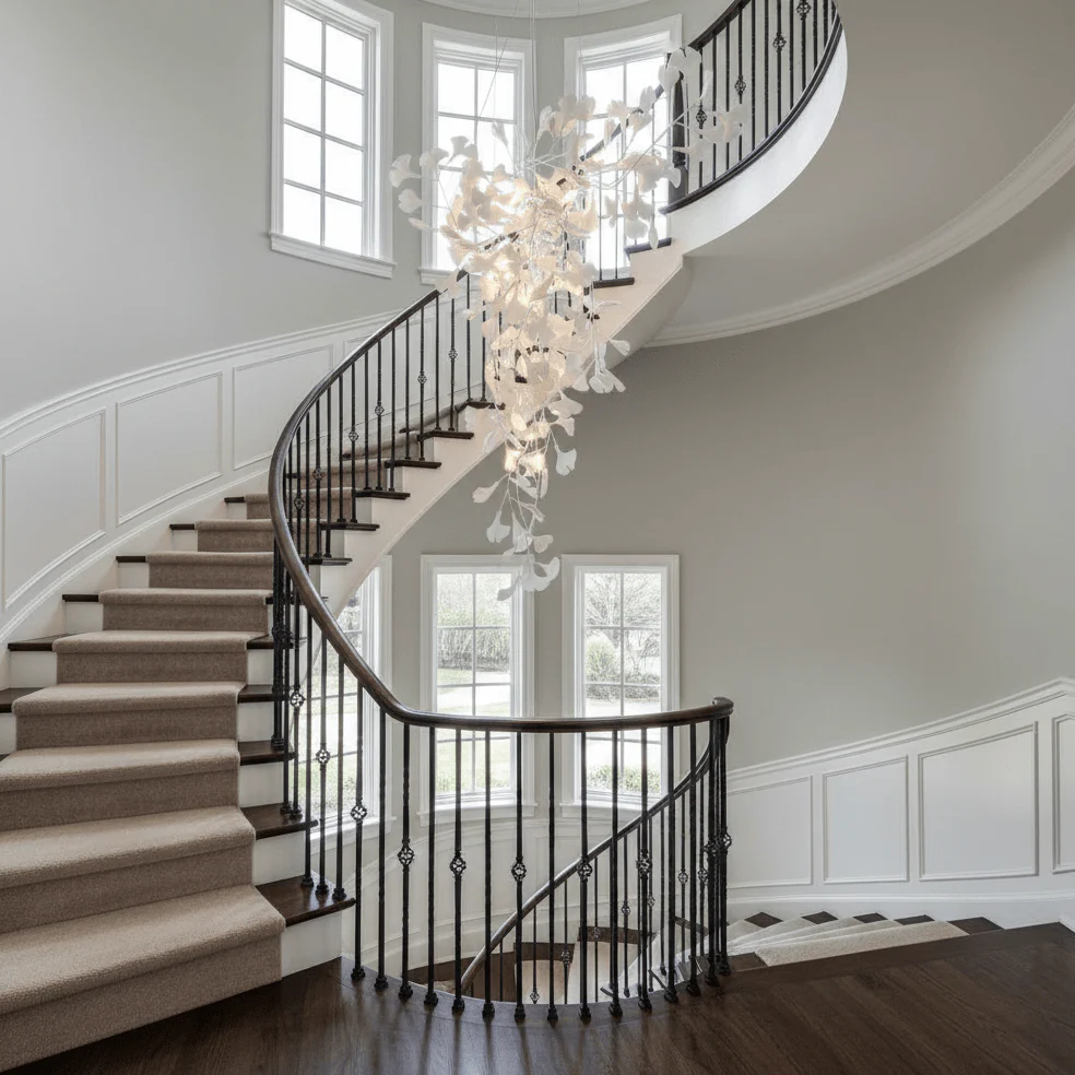 Ginkgo Tip Tlying Chandelier - Image 10