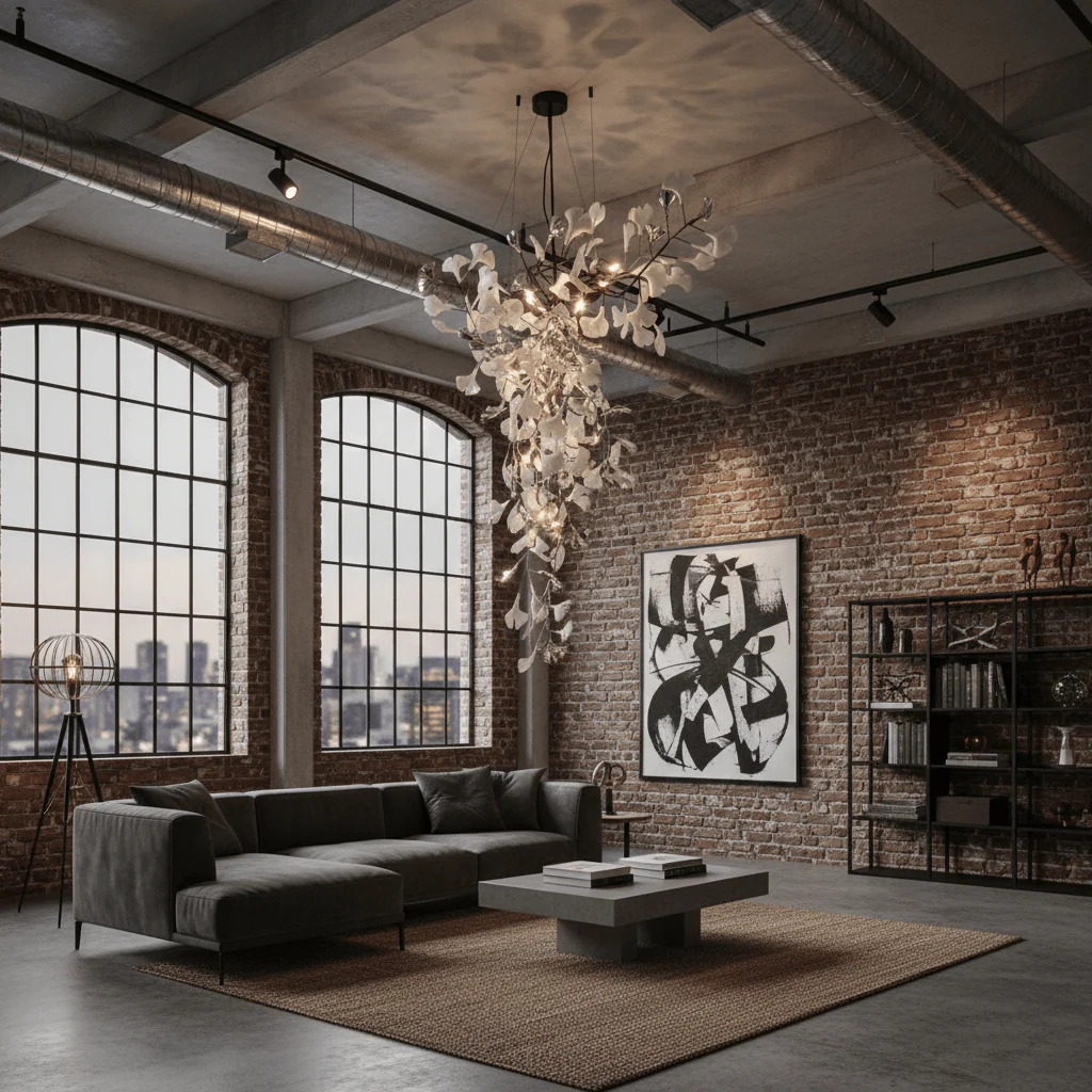 Ginkgo Tip Tlying Chandelier - Image 11