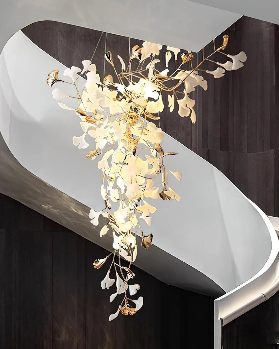 Ginkgo Tip Tlying Chandelier - Image 16