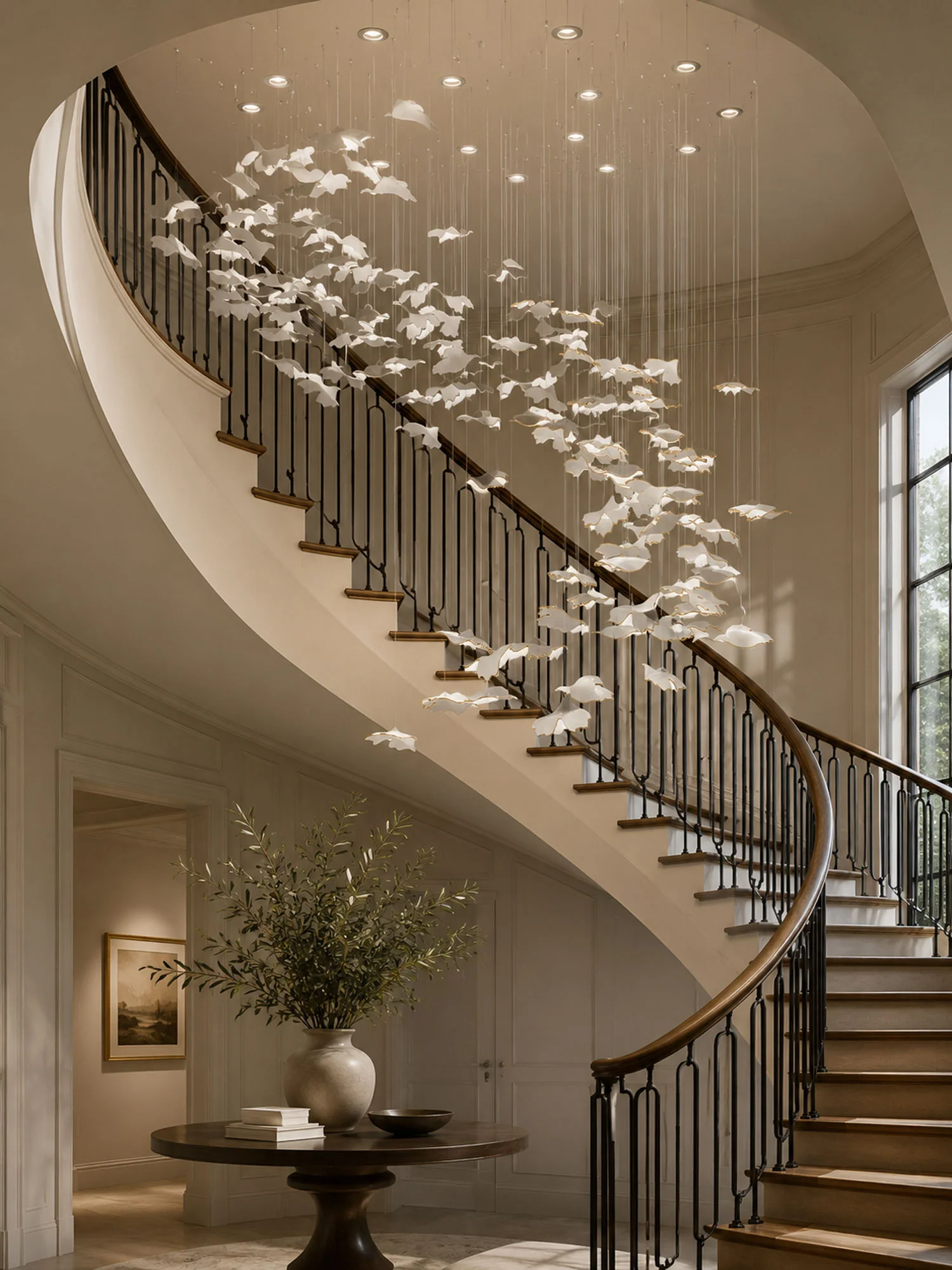 Ginkgo Tree Chandelier - Image 2