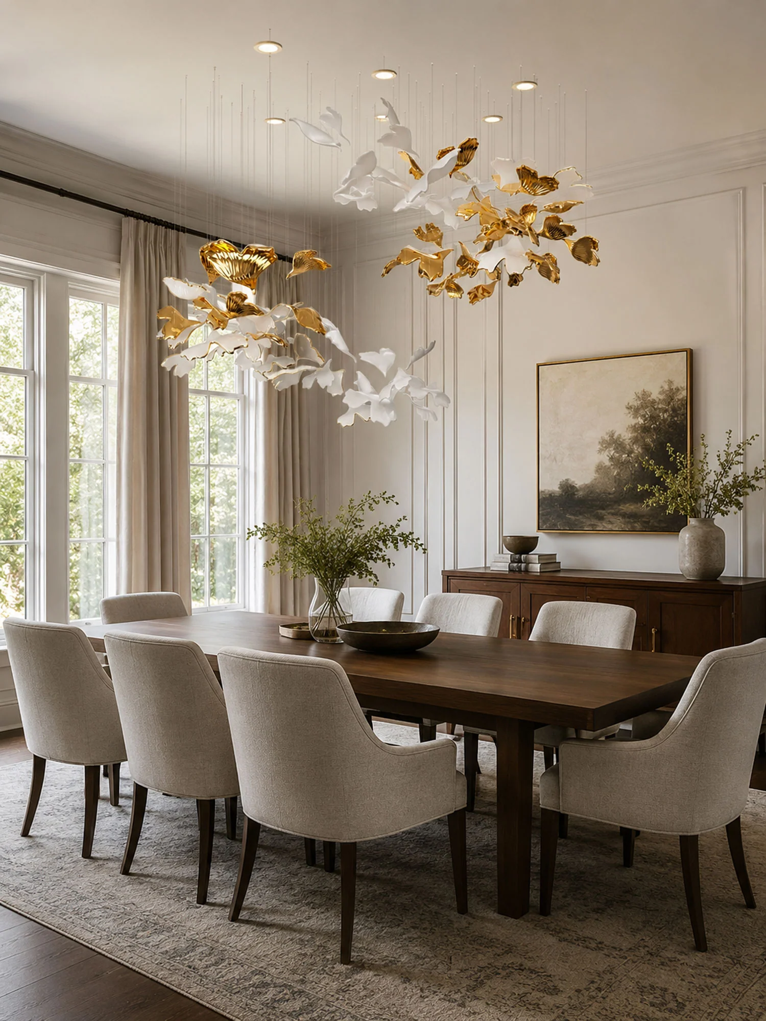 Ginkgo Tree Chandelier - Image 3