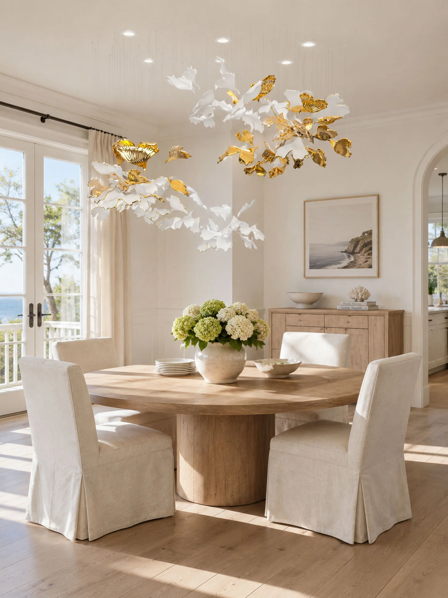 Ginkgo Tree Chandelier - Image 4
