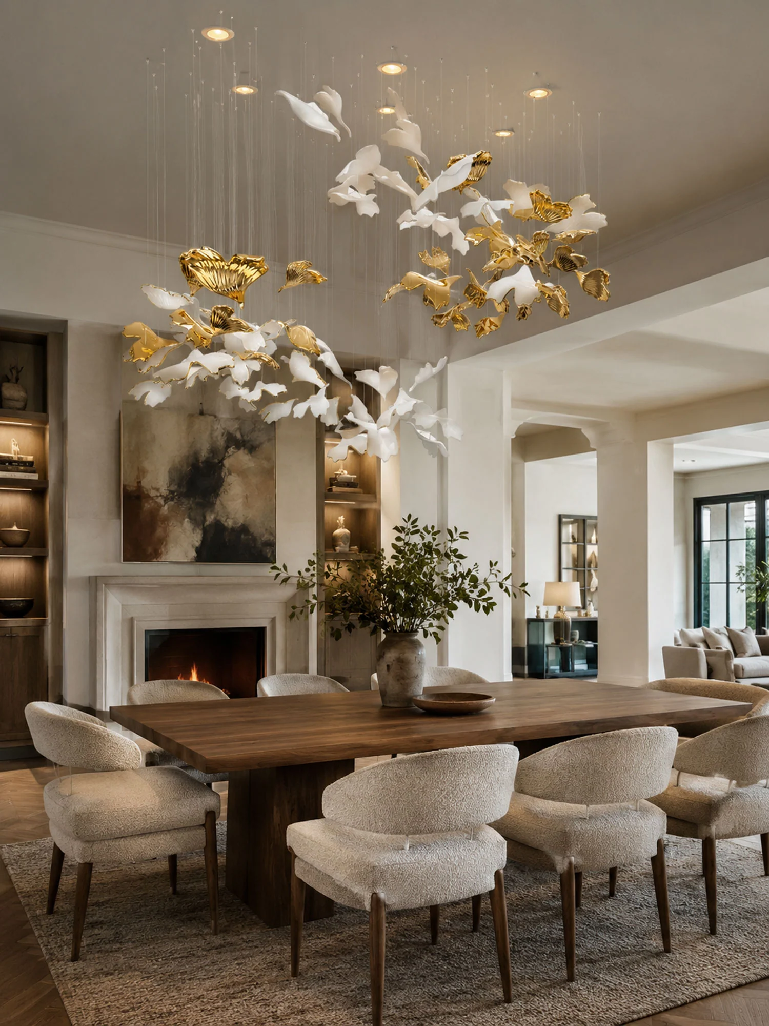 Ginkgo Tree Chandelier - Image 9