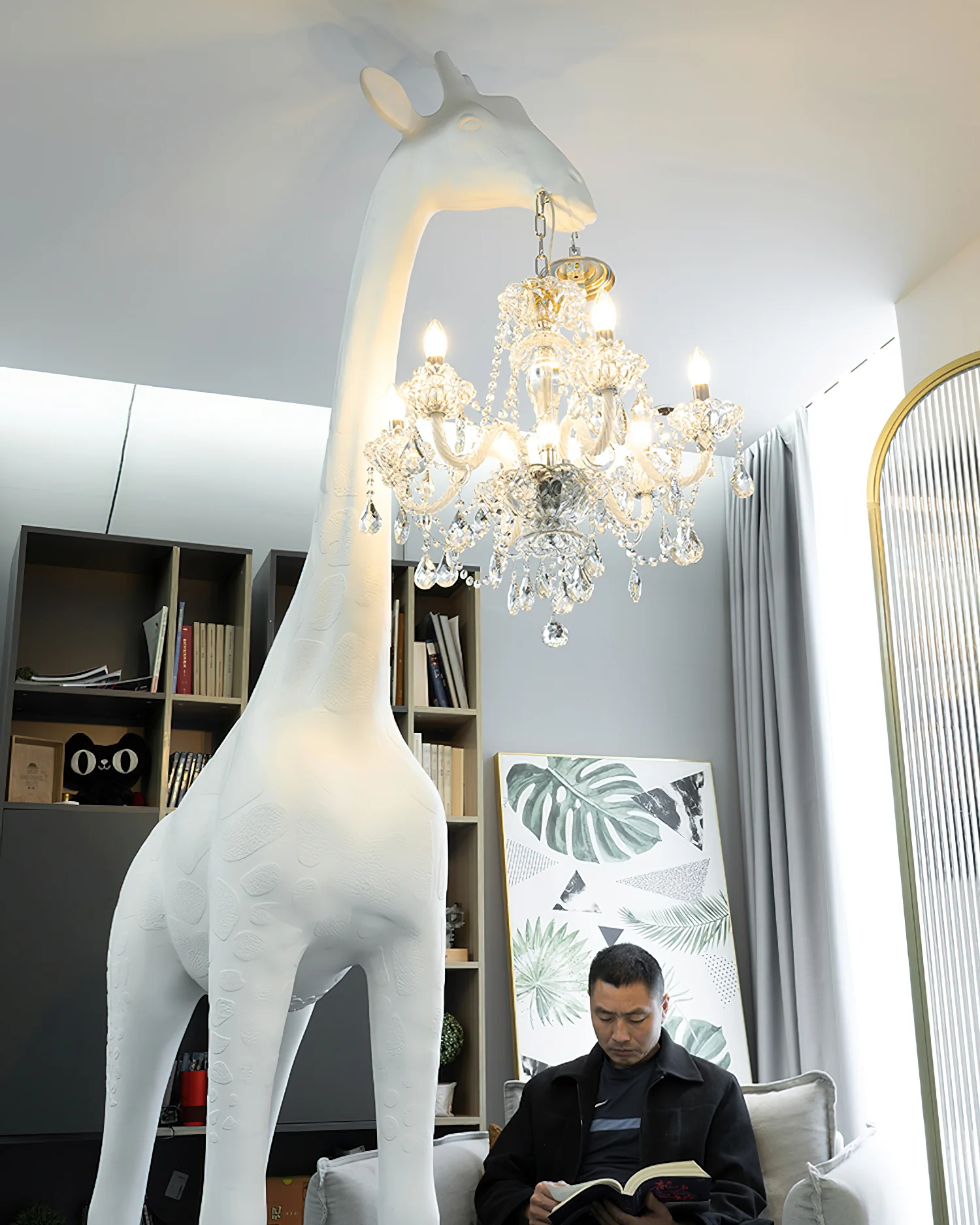 Giraffe Sculpture Floor Lamp - Image 33
