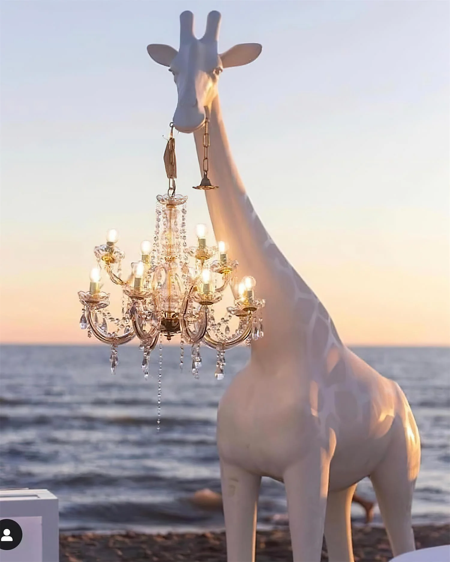 Giraffe Sculpture Floor Lamp - Image 36