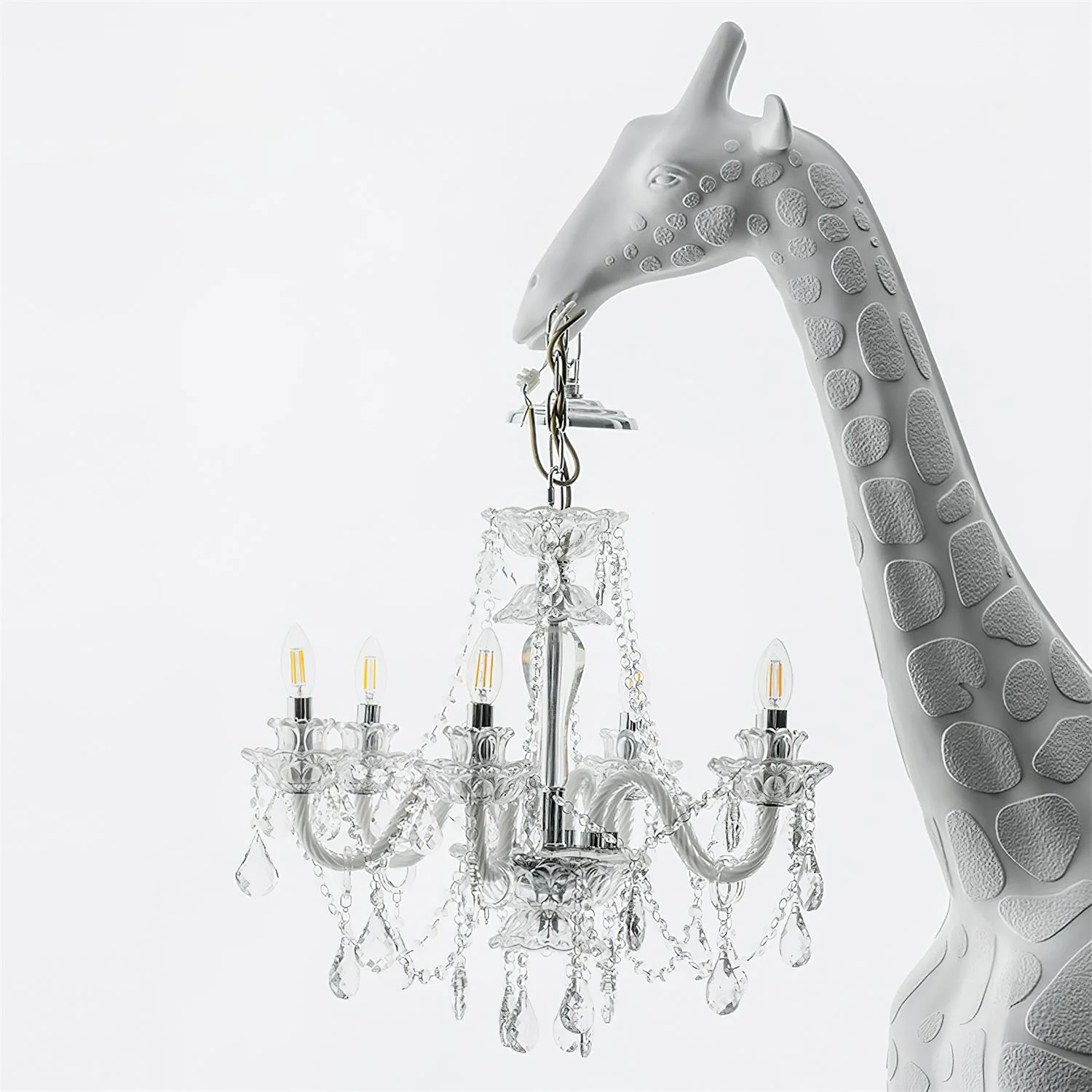 Giraffe Sculpture Floor Lamp - Image 37