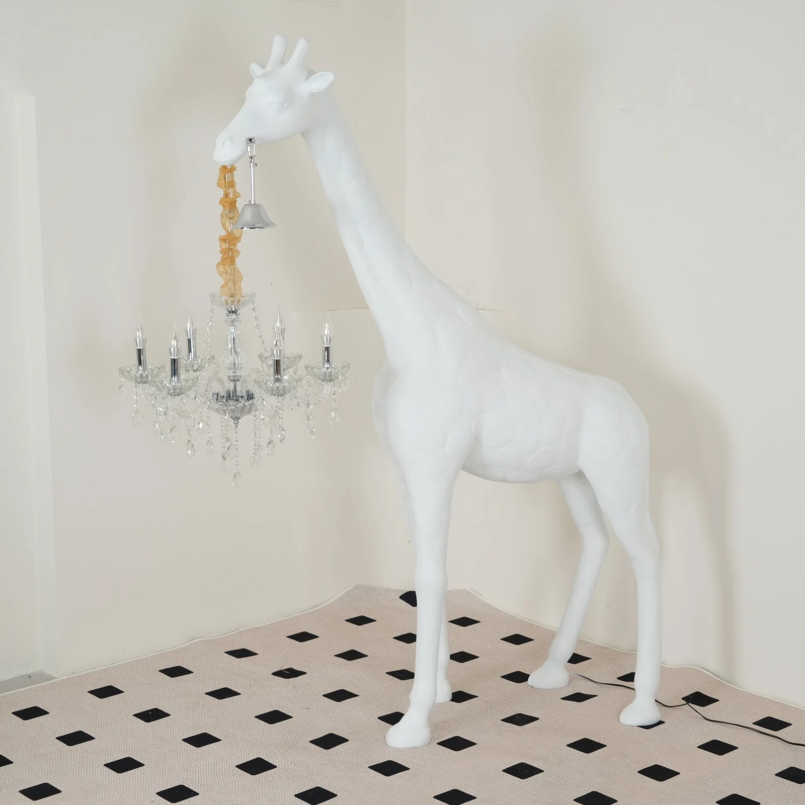 Giraffe Sculpture Floor Lamp - Image 42