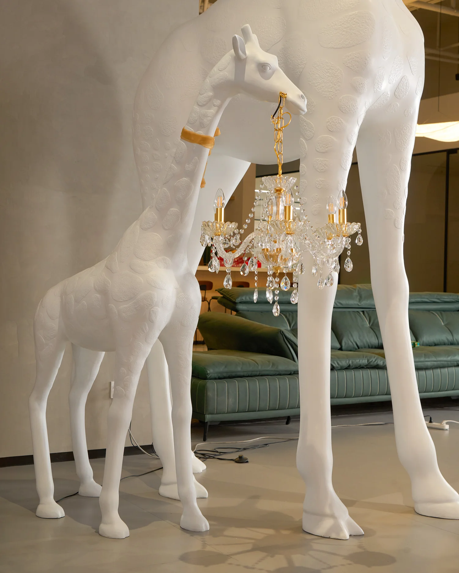 Giraffe Sculpture Floor Lamp - Image 53