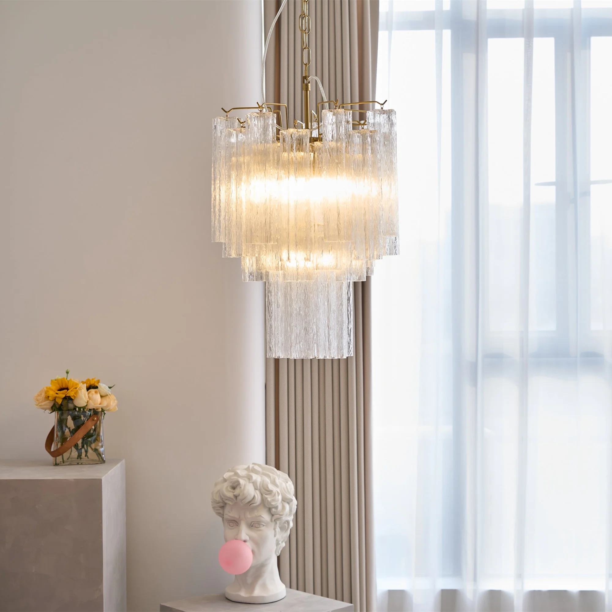 Giselle Murano Glass Chandelier - Image 2