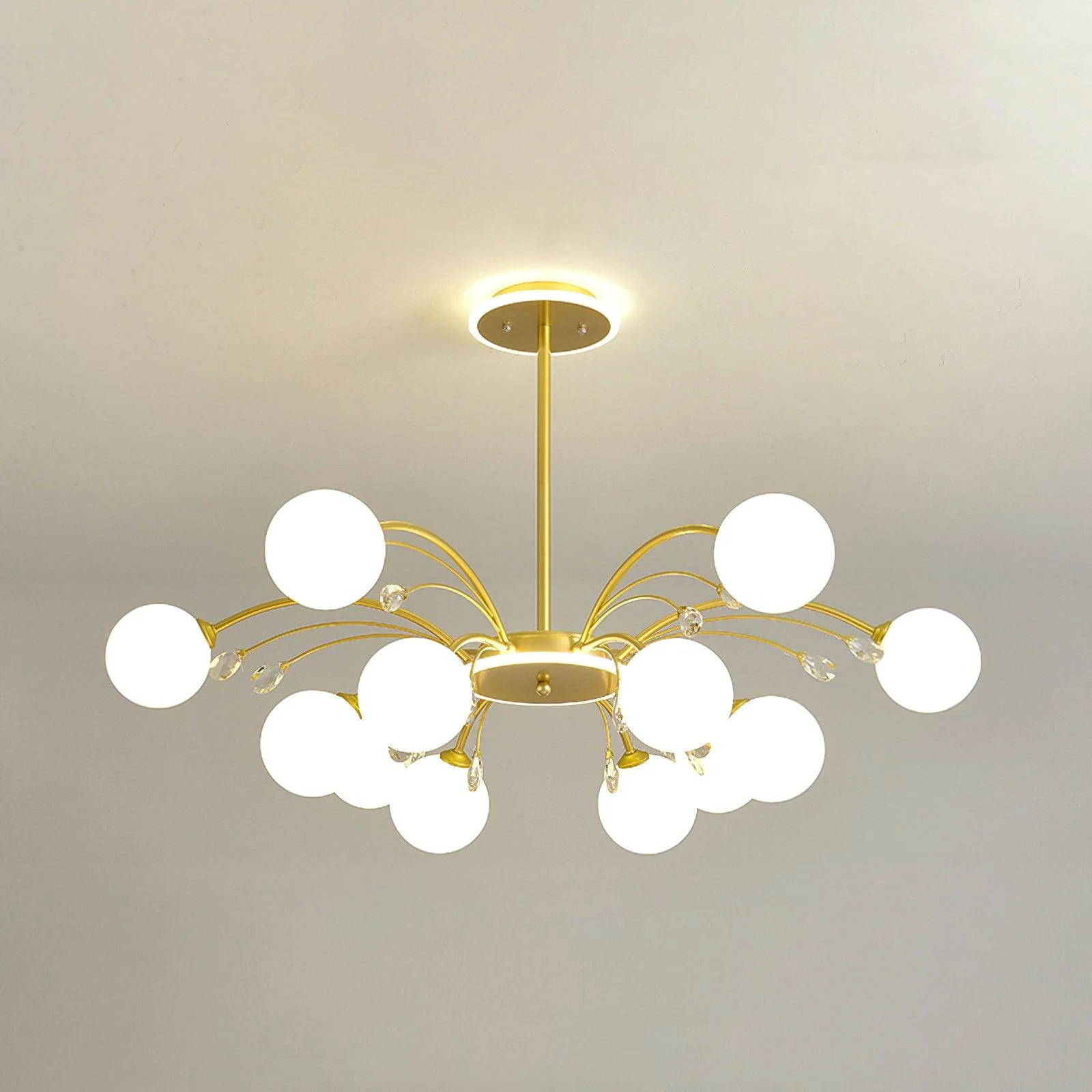 Glamorous Glass Raindrop Chandeliers - Image 22