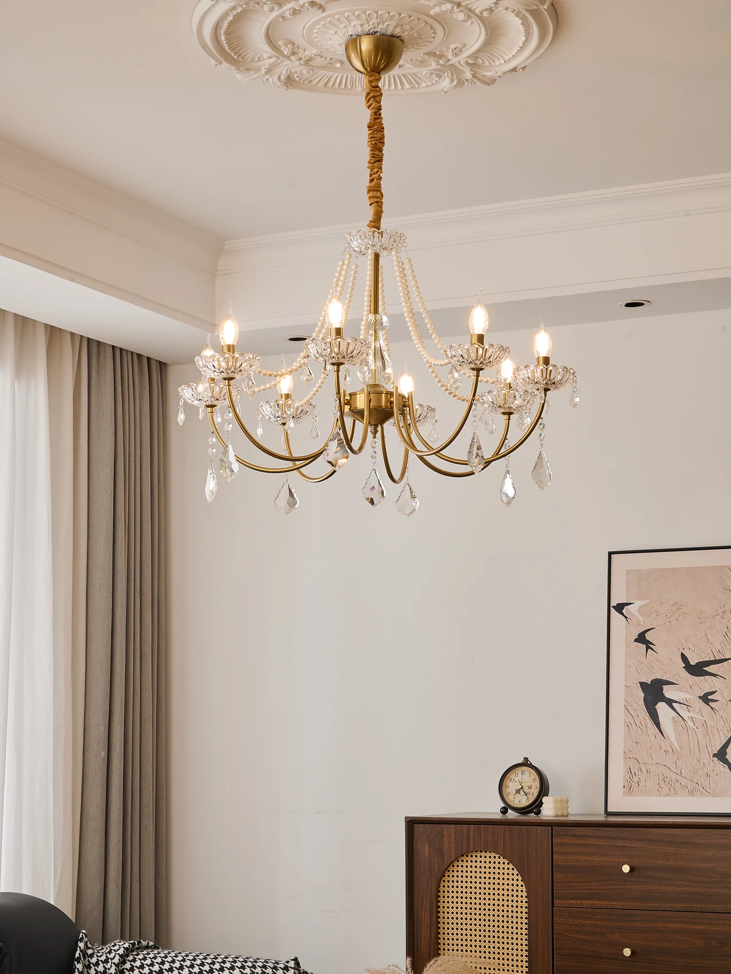 Glamour Pearl Chandelier - Image 7