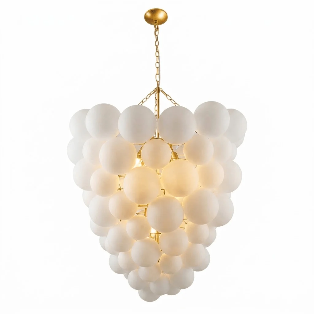 Glass Ball Bubble Chandelier - Image 12