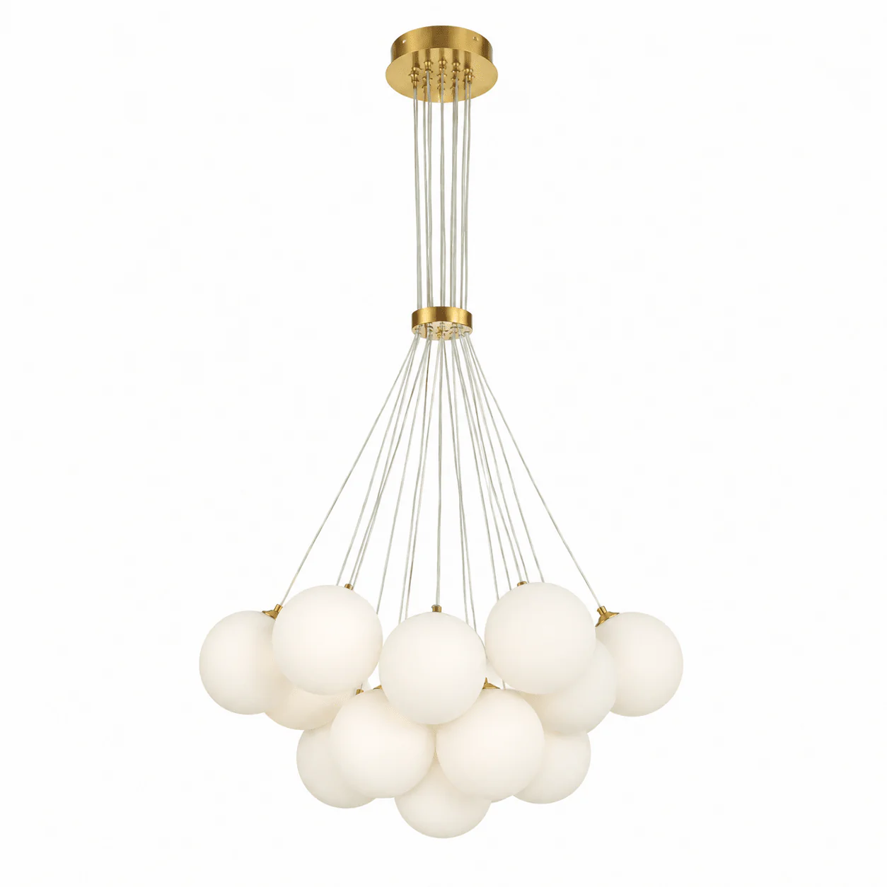 Glass Ball Bubble Chandelier - Image 18