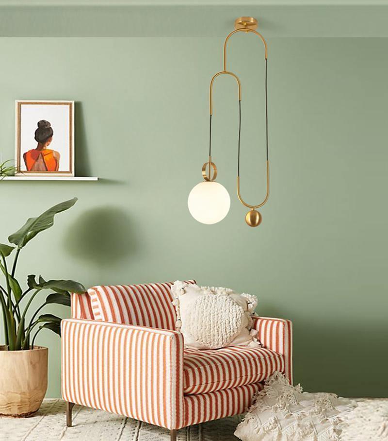 Glass Ball Pendant Lamp - Image 6