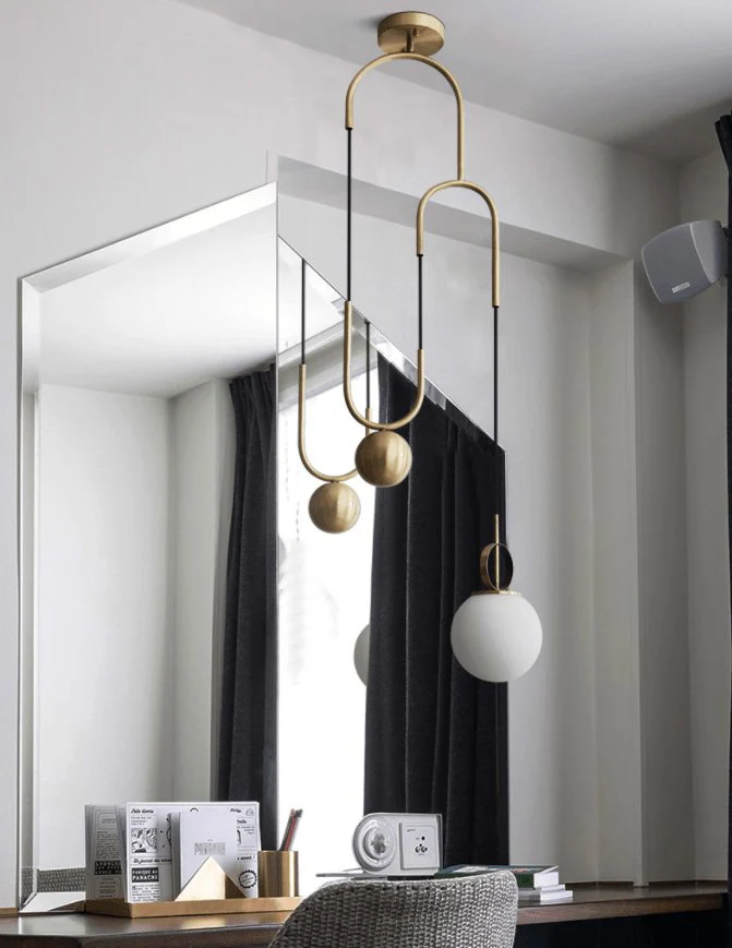 Glass Ball Pendant Lamp - Image 7