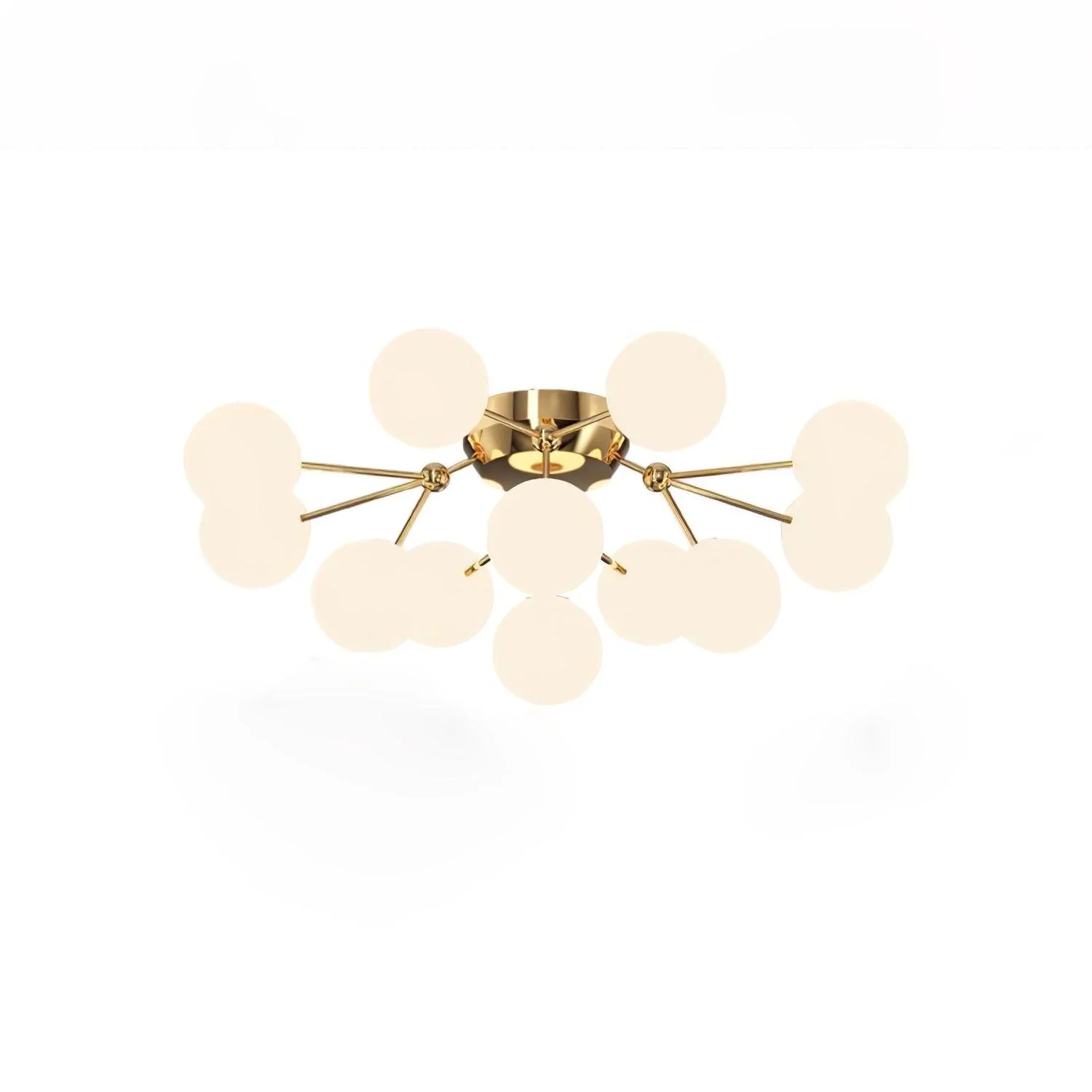 Glass Balls Cluster Ceiling Lamp - Image 15