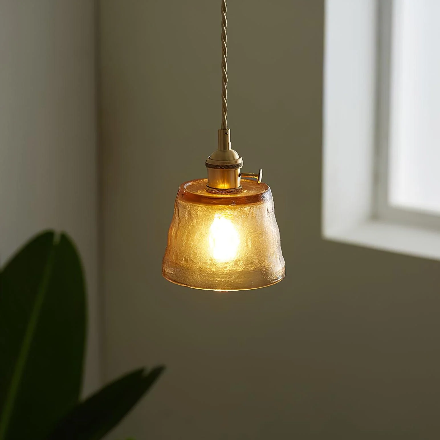 Glass Cup Pendant Lamp - Image 2