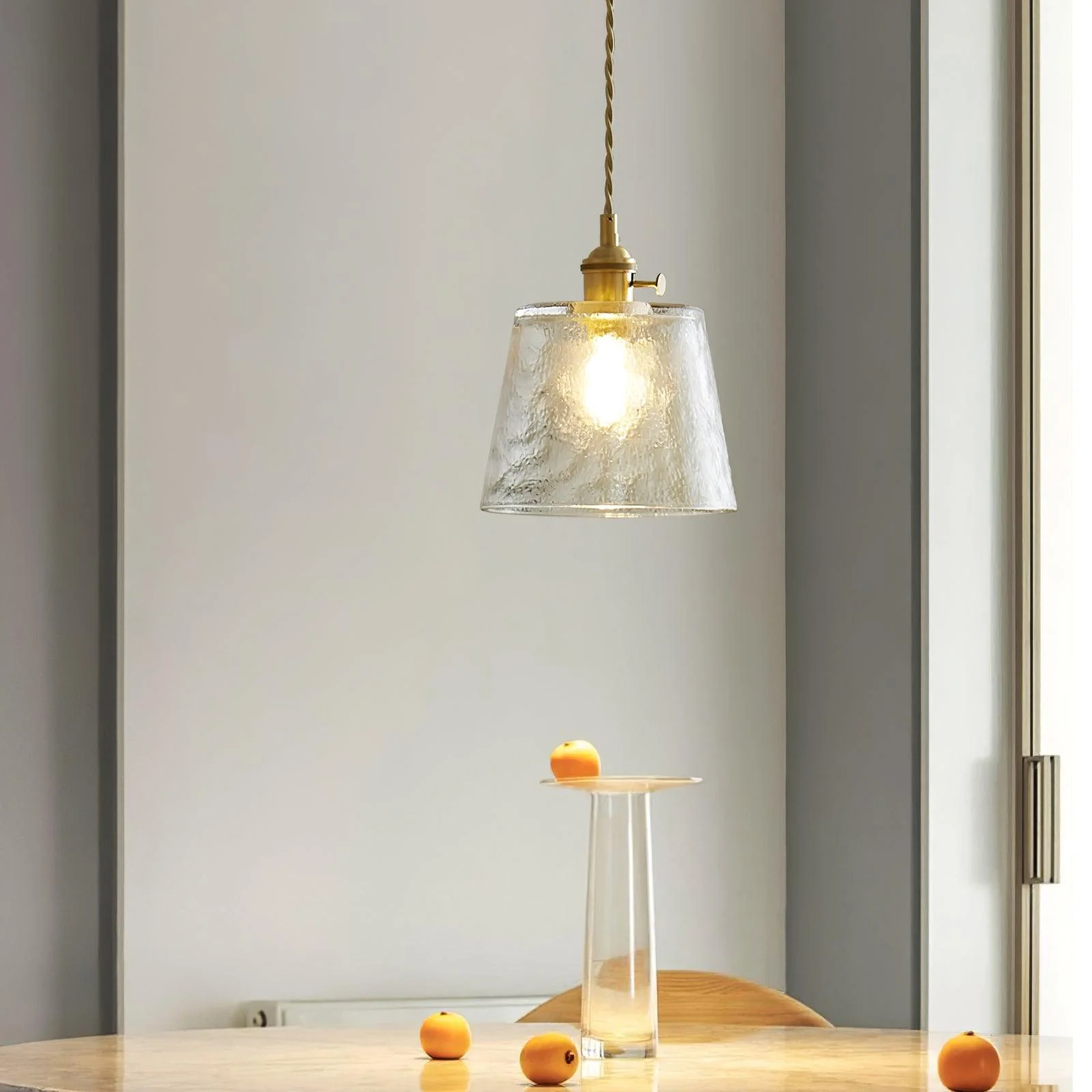Glass Cup Pendant Lamp - Image 3