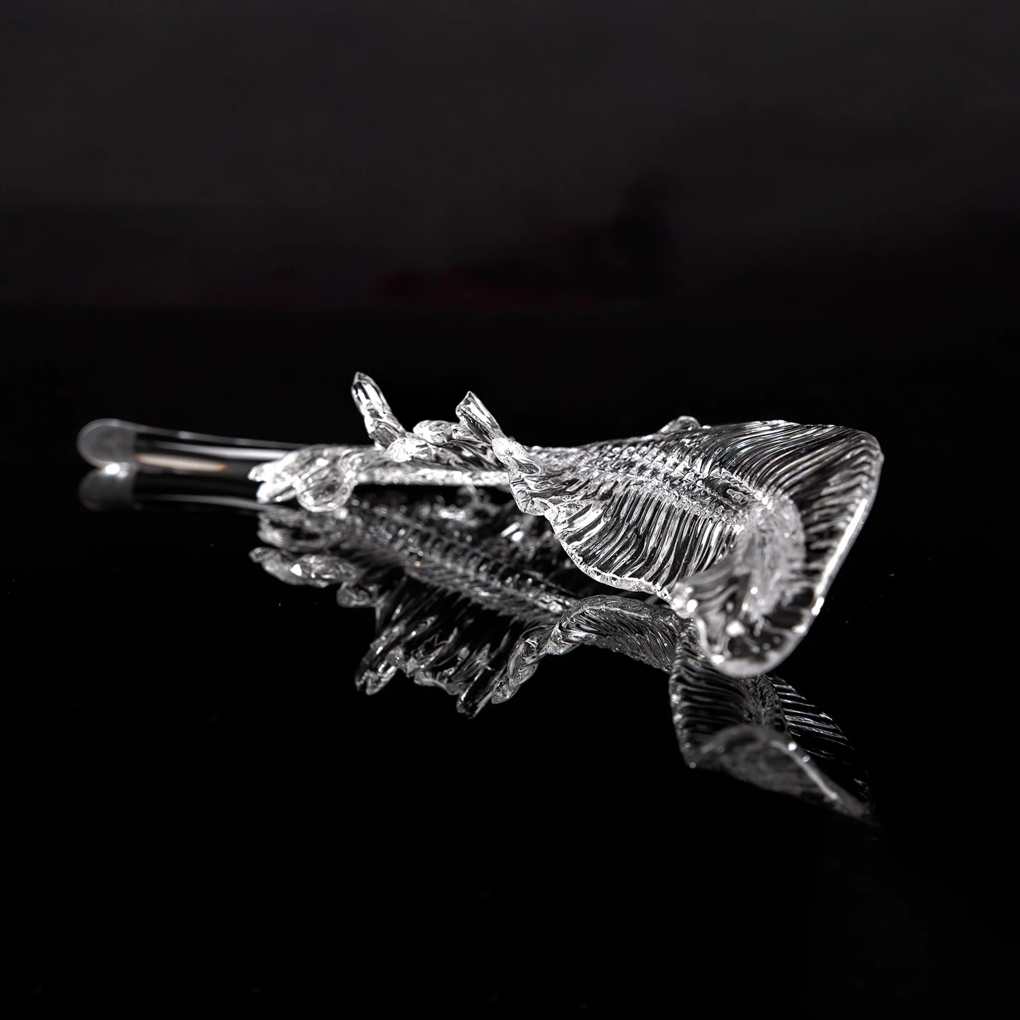 Glass Feathers Flying Chandelier - Image 7