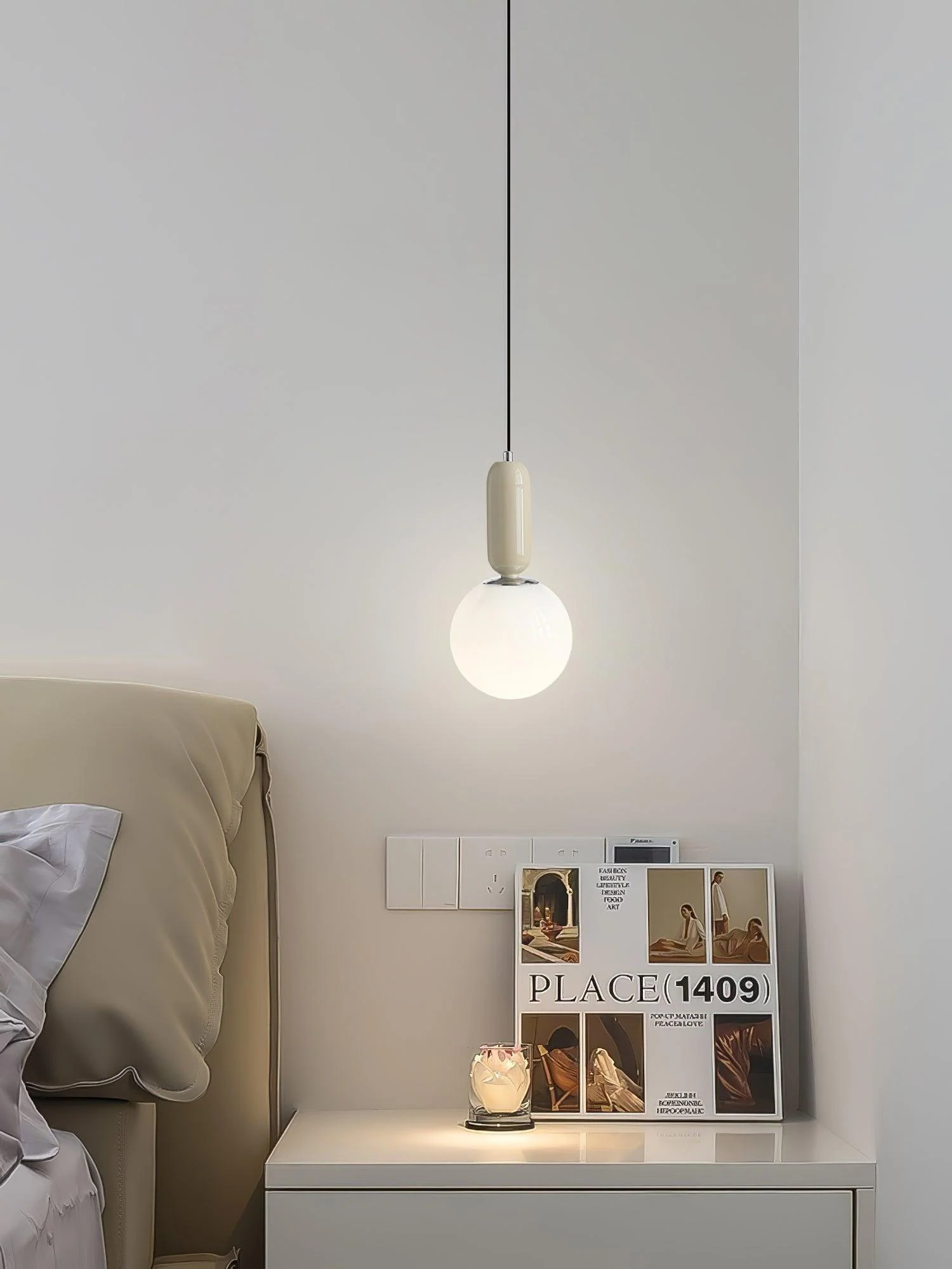Glass Globe Ball Pendant Light - Image 12