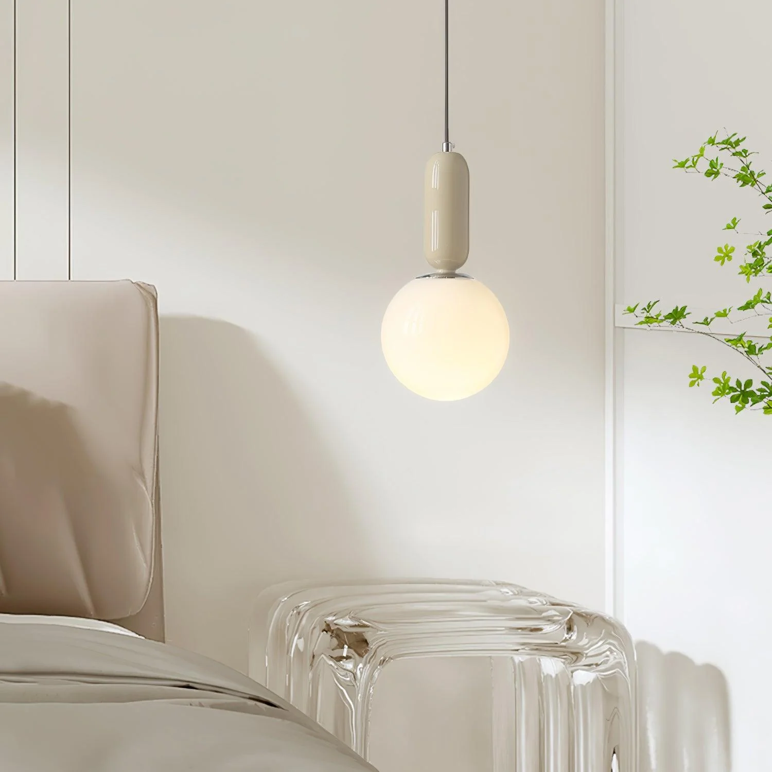 Glass Globe Ball Pendant Light - Image 6