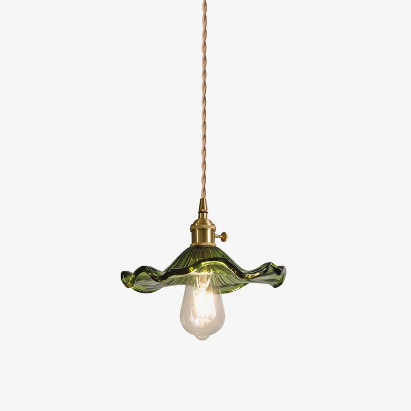 Glass Hibiscus Flower Swag Light - Image 37