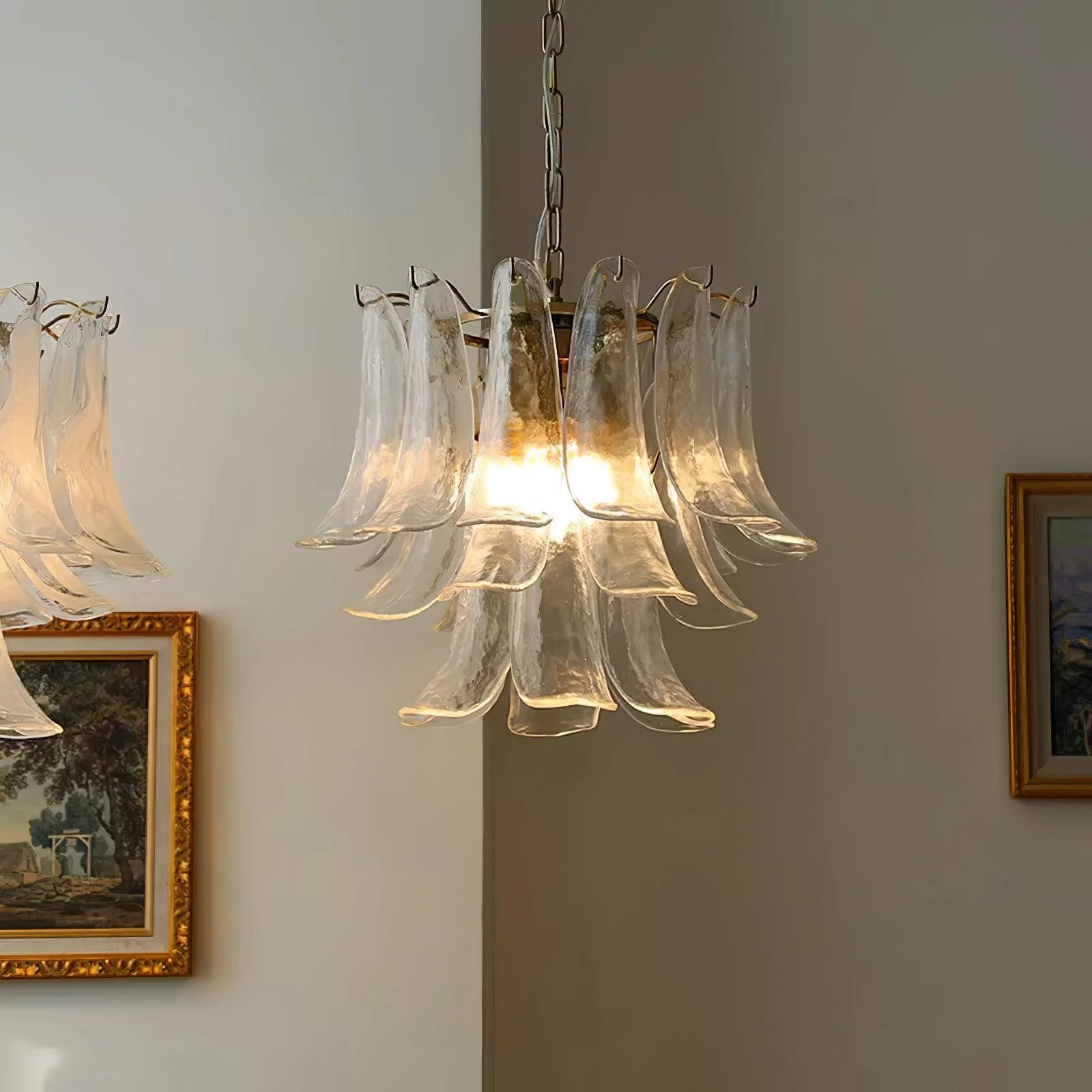 Murano Glass Leaf Chandelier - Image 50