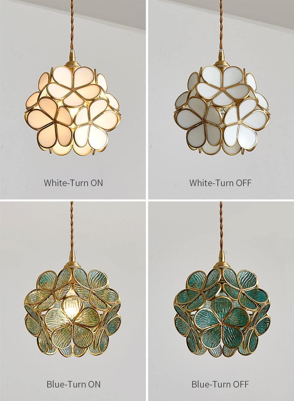 Glass Petal Pendant Light - Image 23