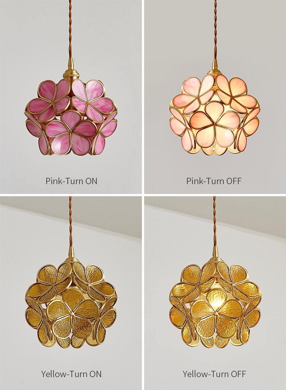 Glass Petal Pendant Light - Image 24