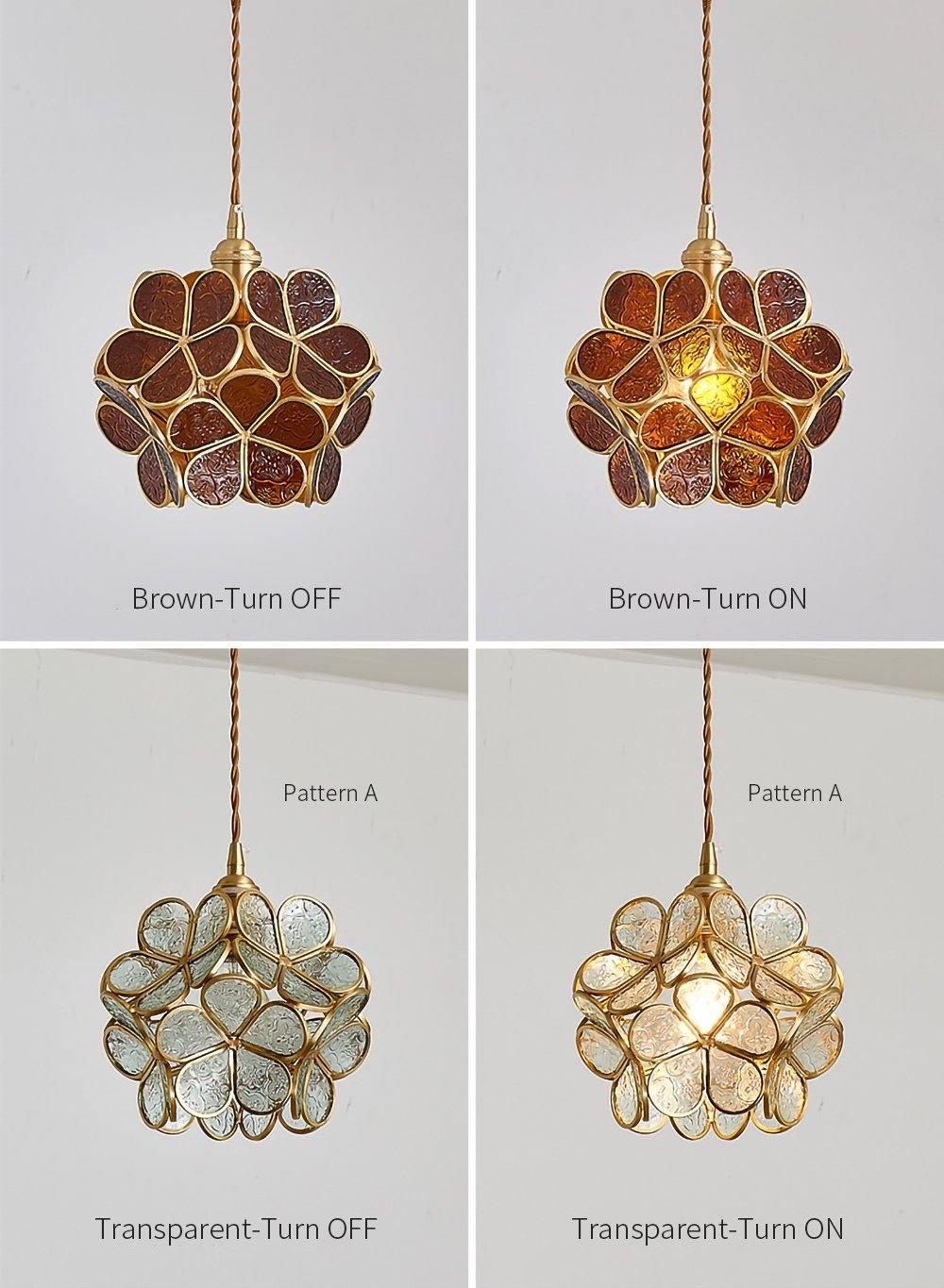 Glass Petal Pendant Light - Image 26