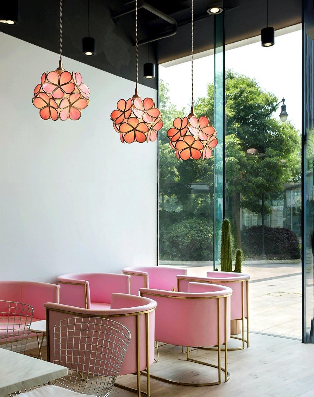 Glass Petal Pendant Light - Image 29