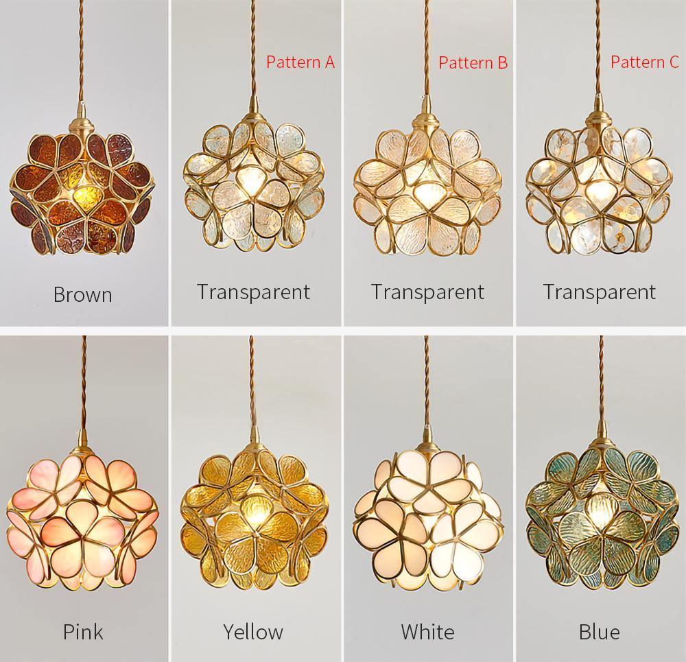 Glass Petal Pendant Light - Image 31