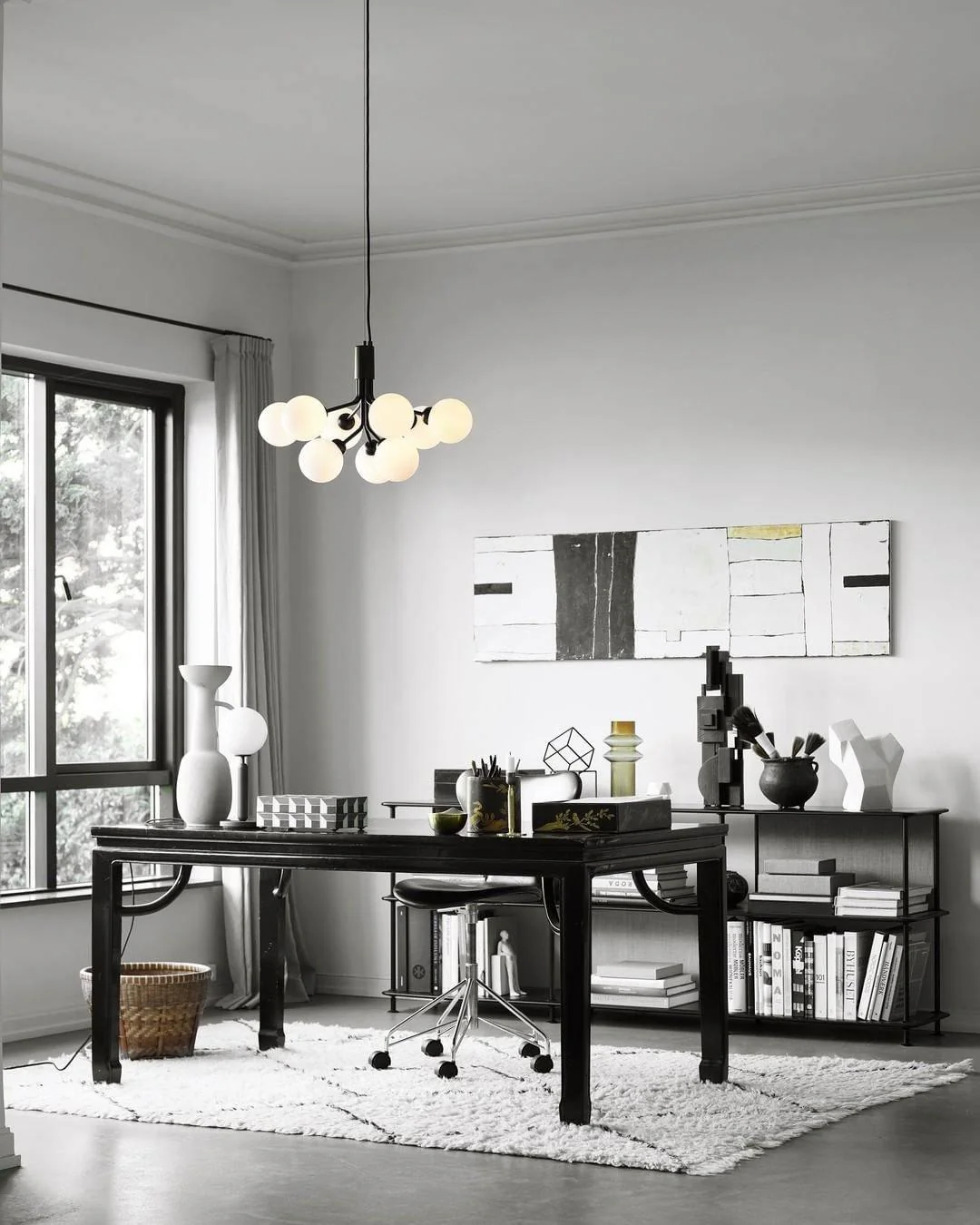 Glass Sphere Cluster Chandelier - Image 24