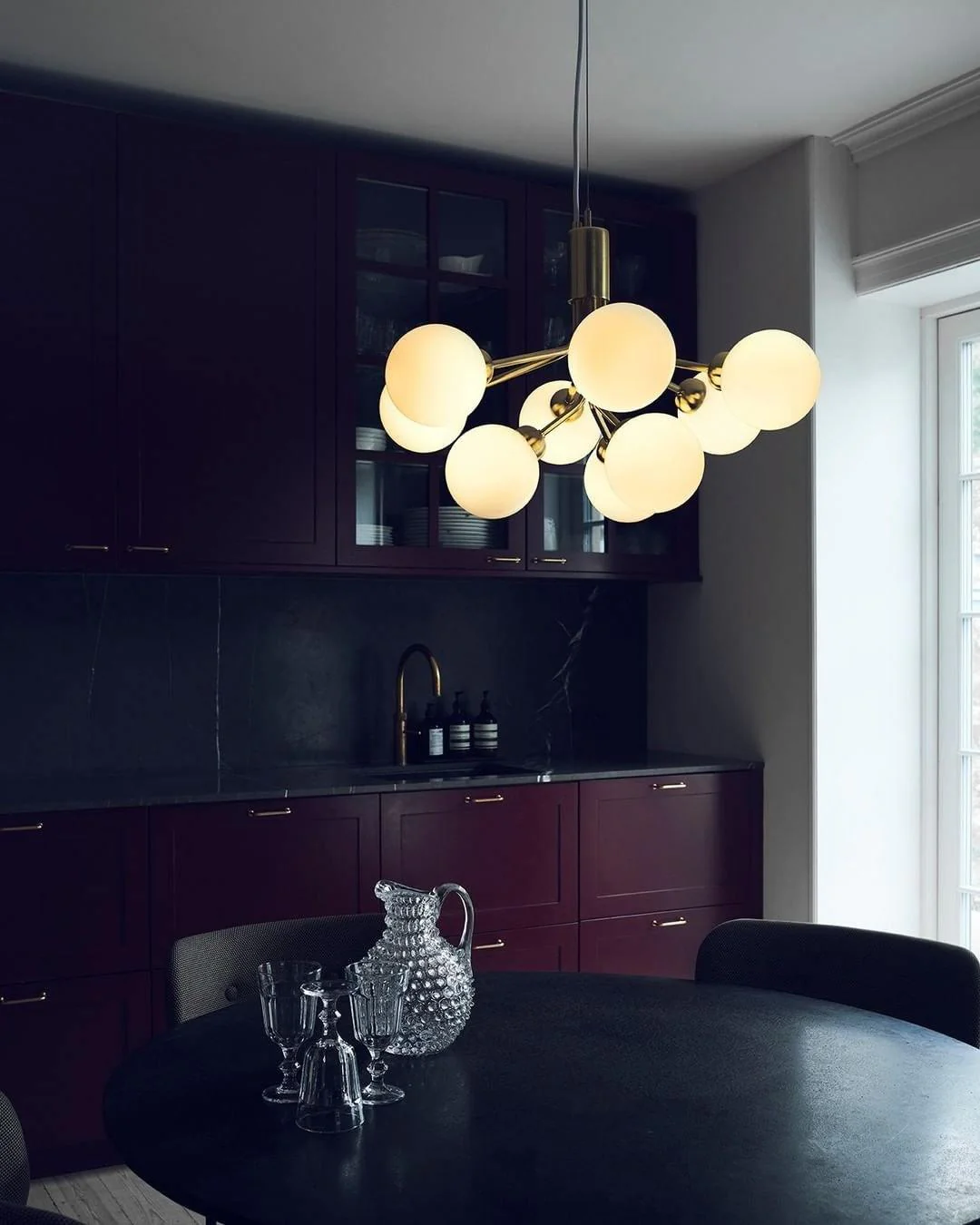 Glass Sphere Cluster Chandelier - Image 27