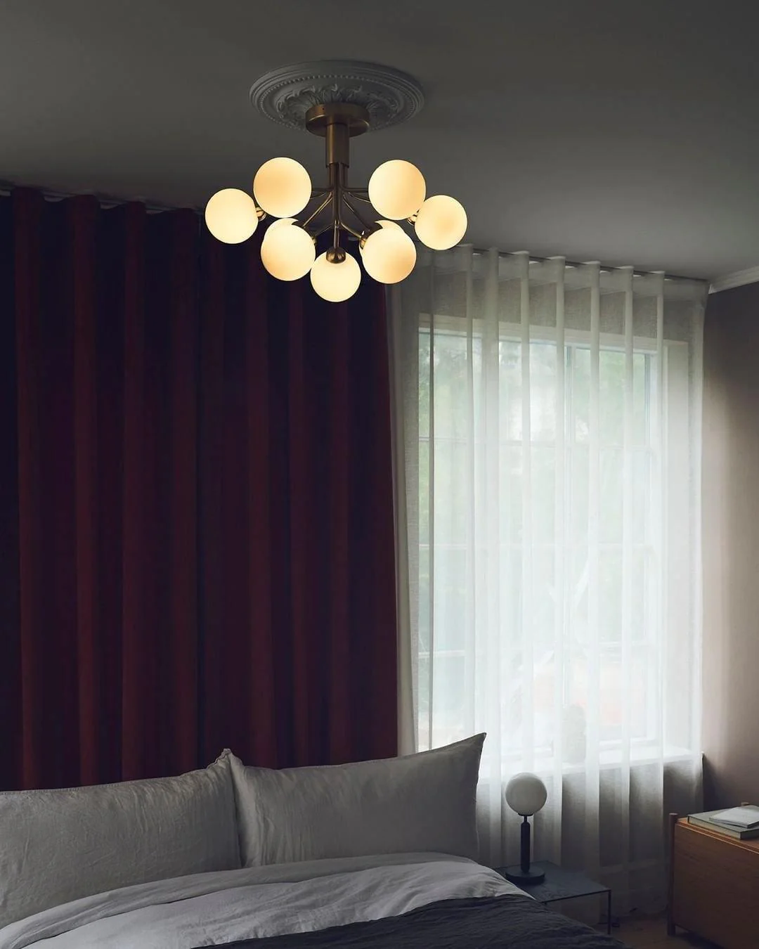 Glass Sphere Cluster Chandelier - Image 28