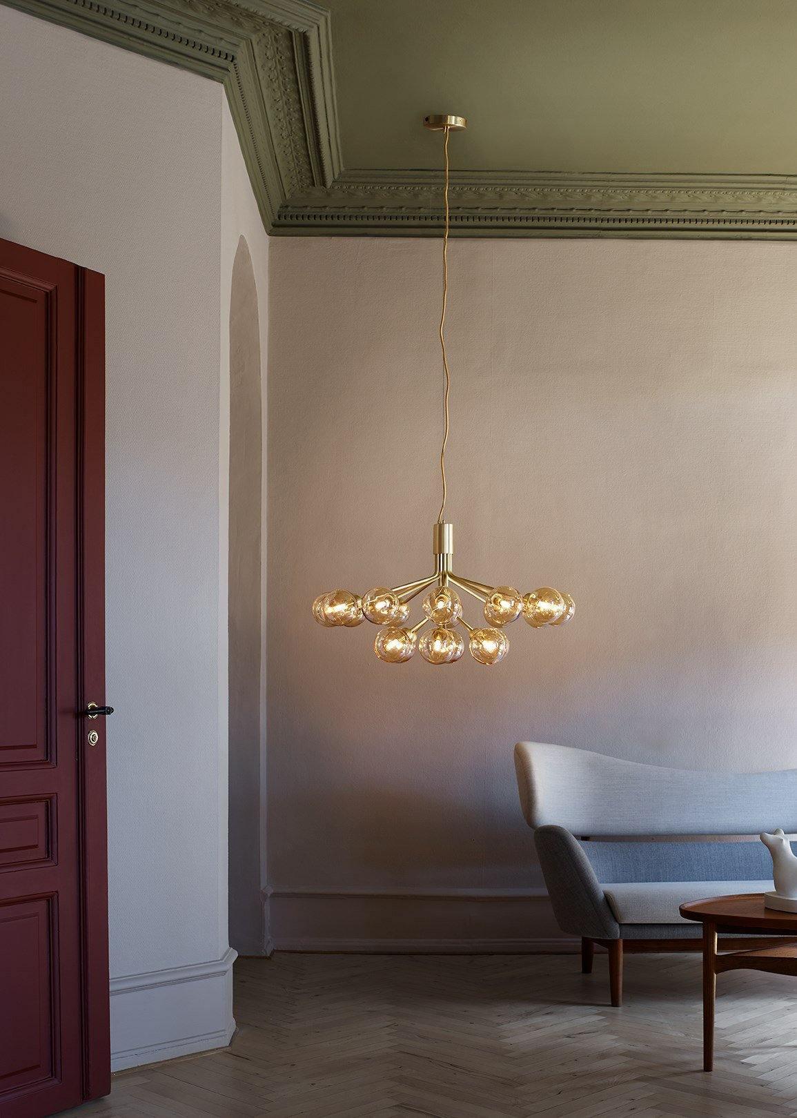 Glass Sphere Cluster Chandelier - Image 40