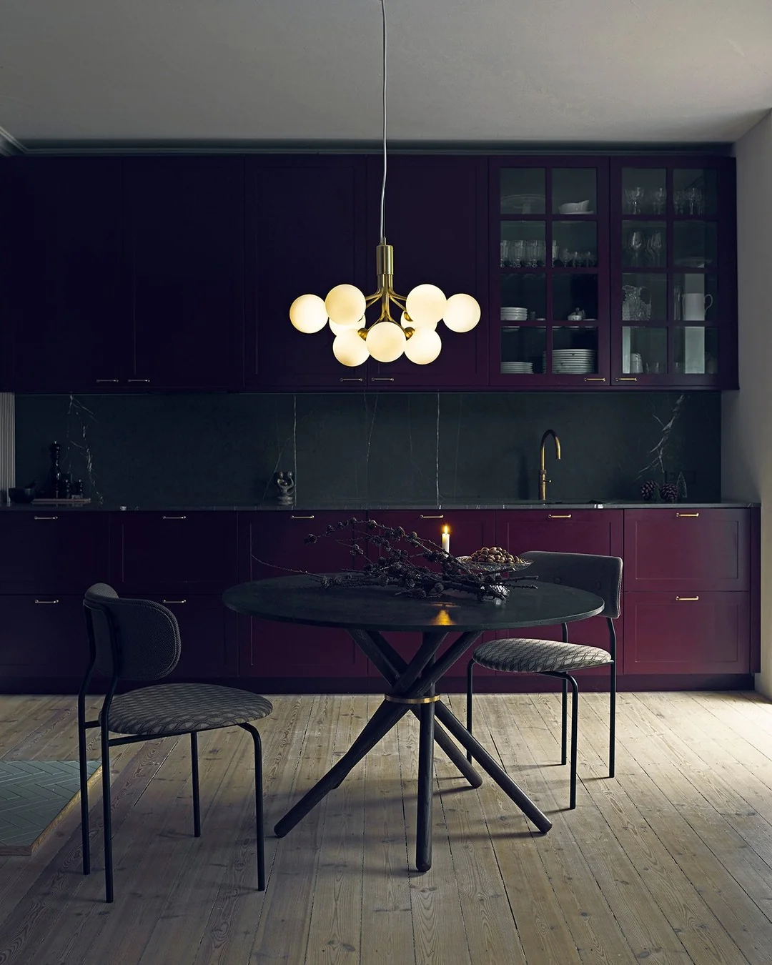 Glass Sphere Cluster Chandelier - Image 43