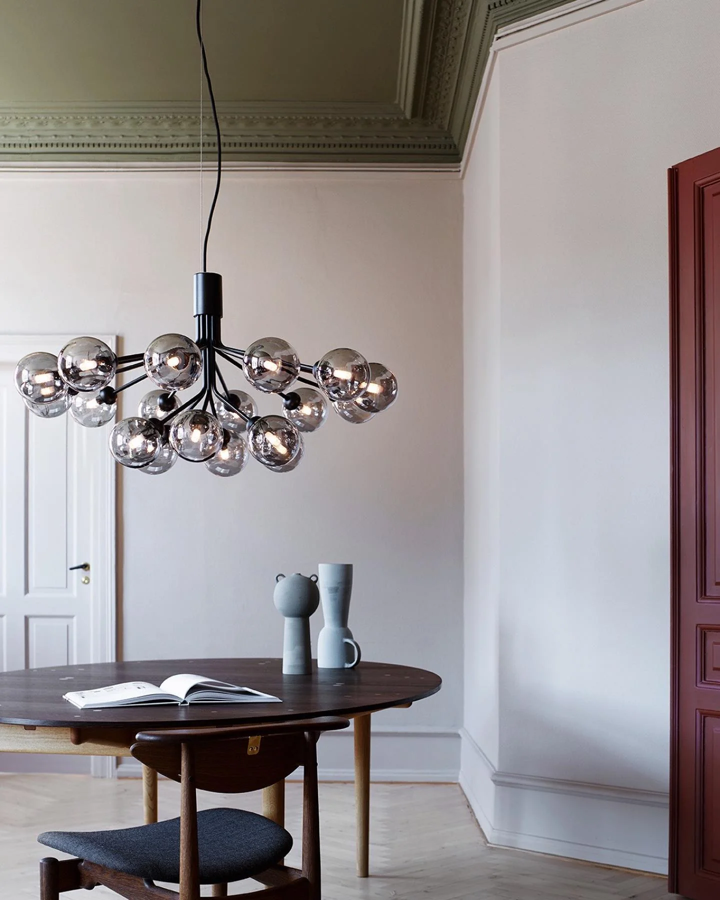 Glass Sphere Cluster Chandelier - Image 44