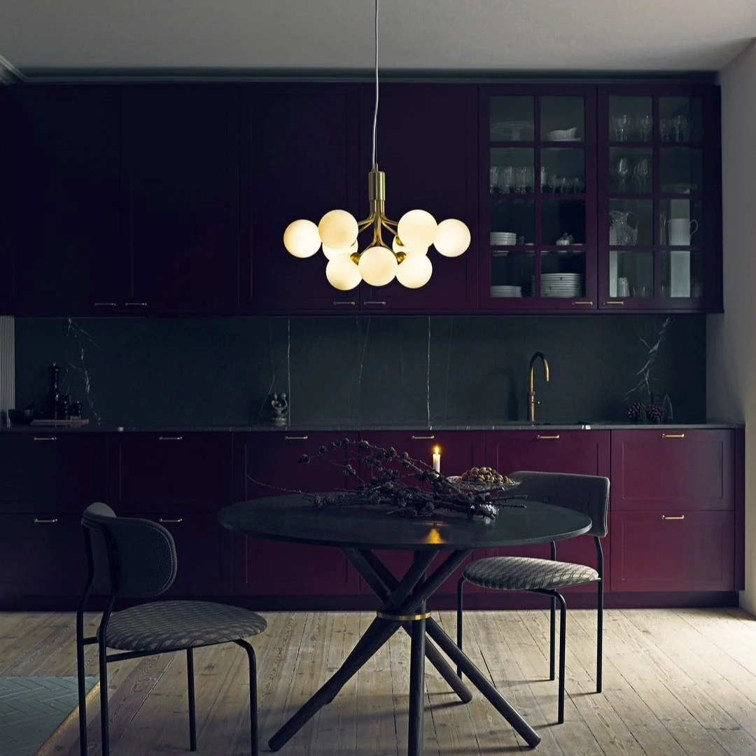 Glass Sphere Cluster Chandelier - Image 52