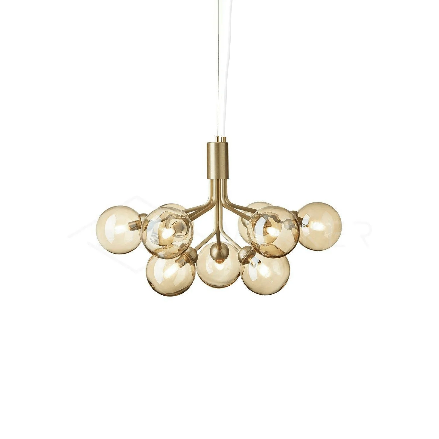Glass Sphere Cluster Chandelier - Image 57