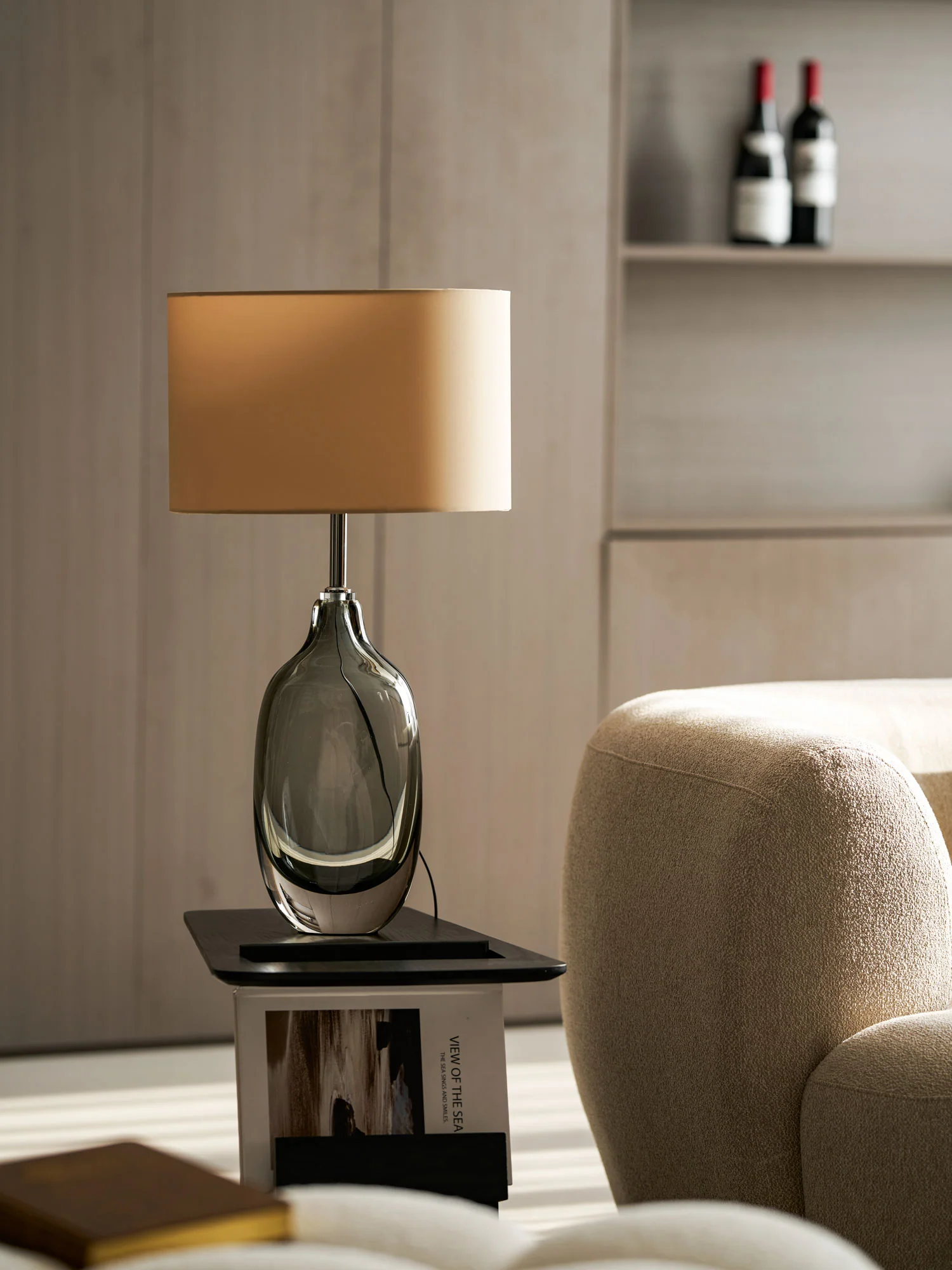 Glazed Crystal Table Lamp - Image 10