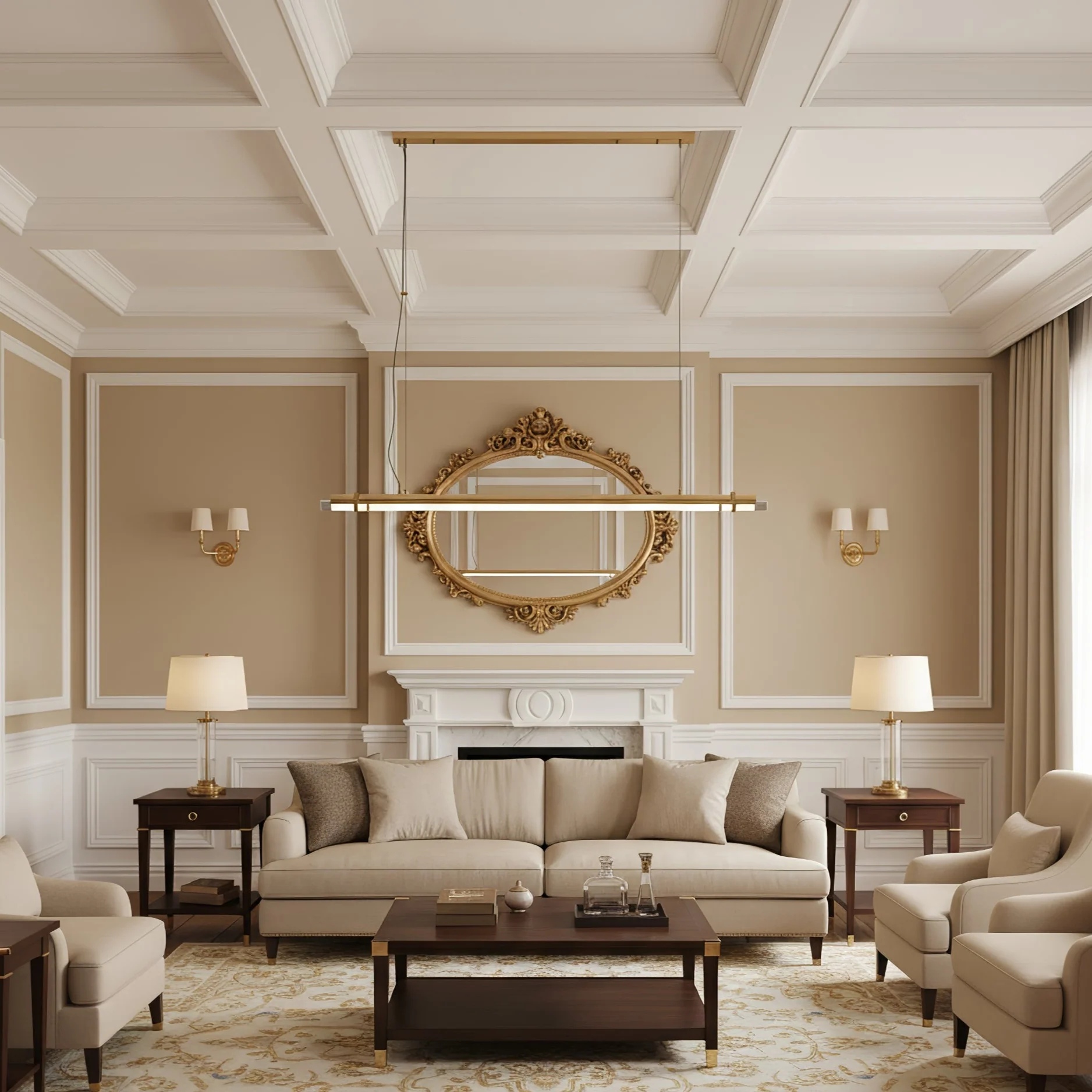 Gleam Bar Linear Pendant Lamp - Image 6