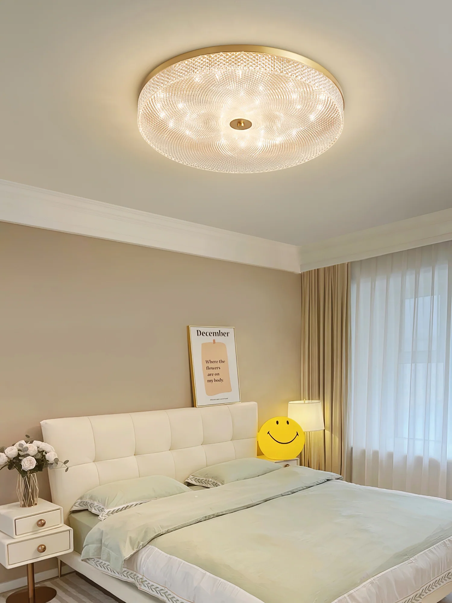 Glimmering Striped Ceiling Light - Image 3