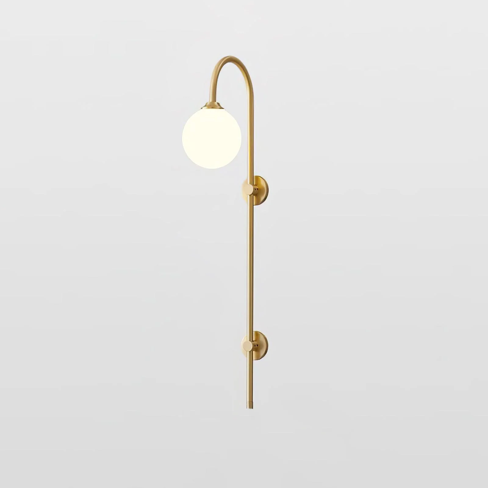 Globe Brass Wall Sconce - Image 23