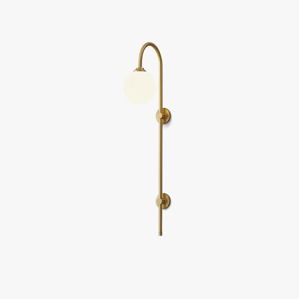 Globe Brass Wall Sconce - Image 29