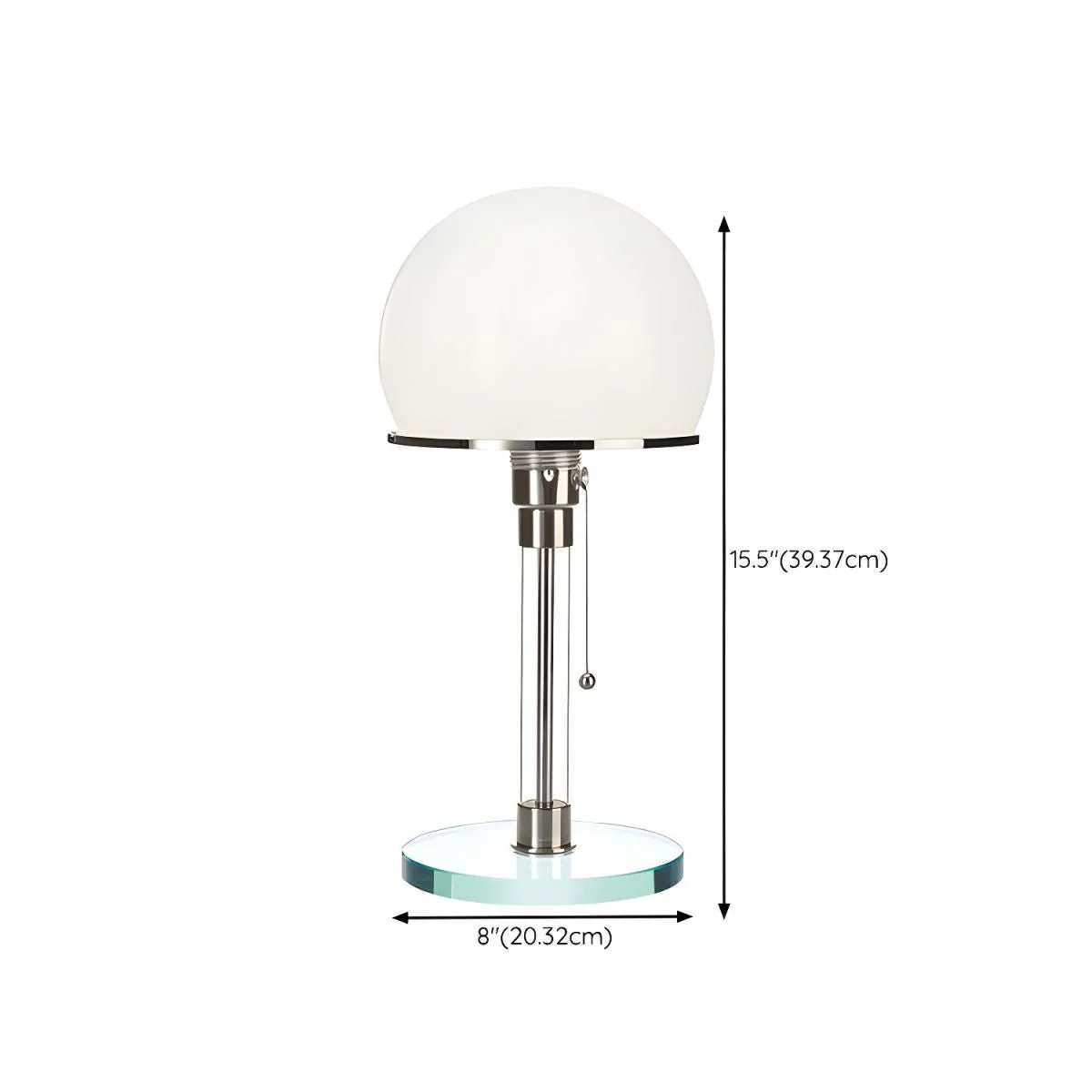 Globe Glass Table Lamp - Image 10