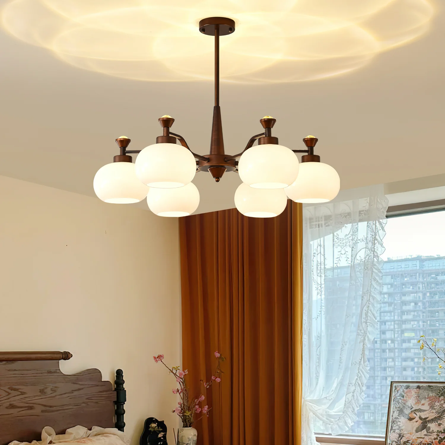 Globe Spotlight Chandelier - Image 10