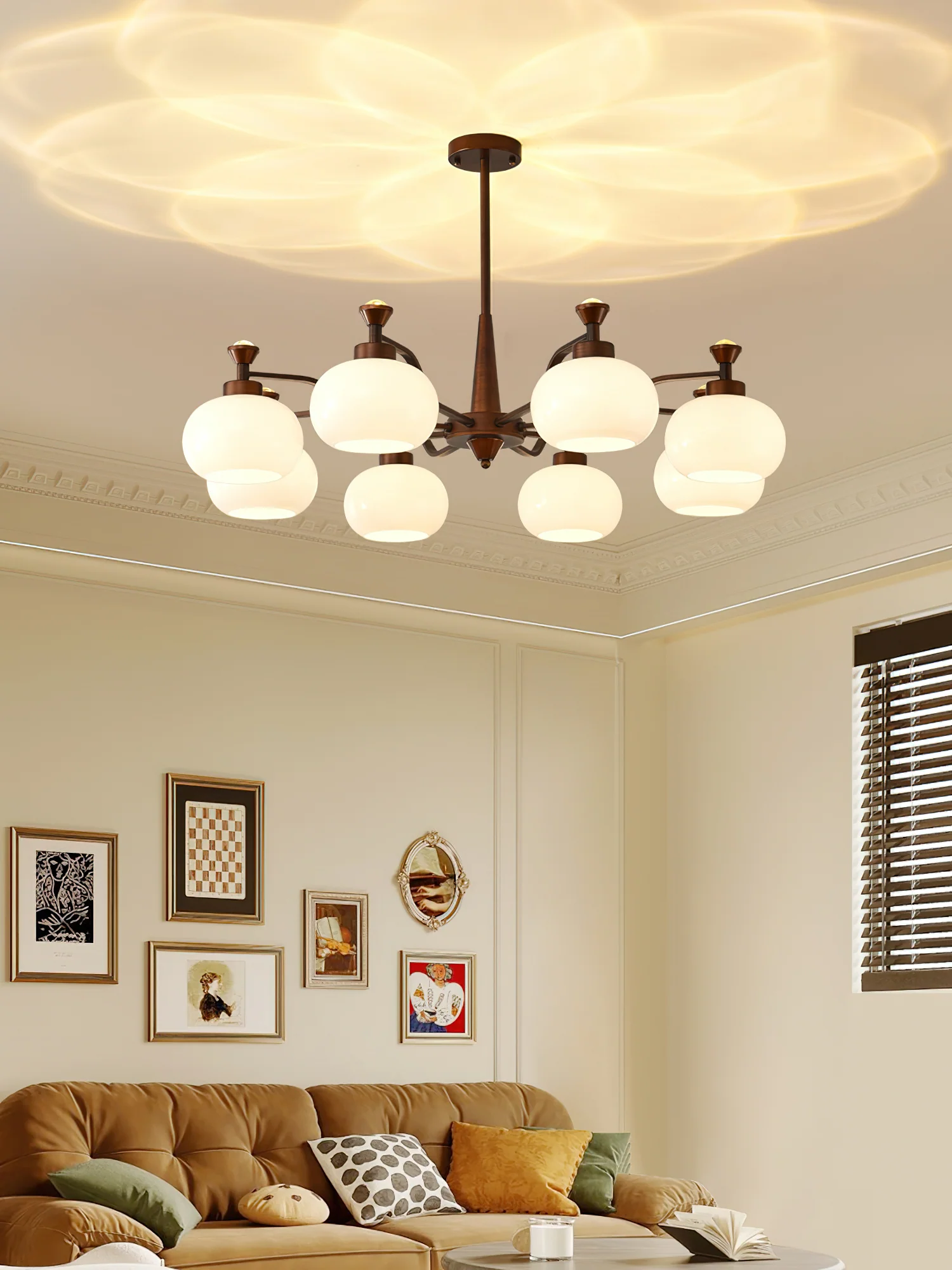 Globe Spotlight Chandelier - Image 12