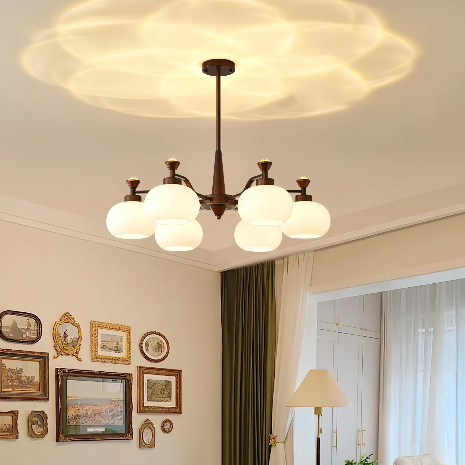 Globe Spotlight Chandelier - Image 13