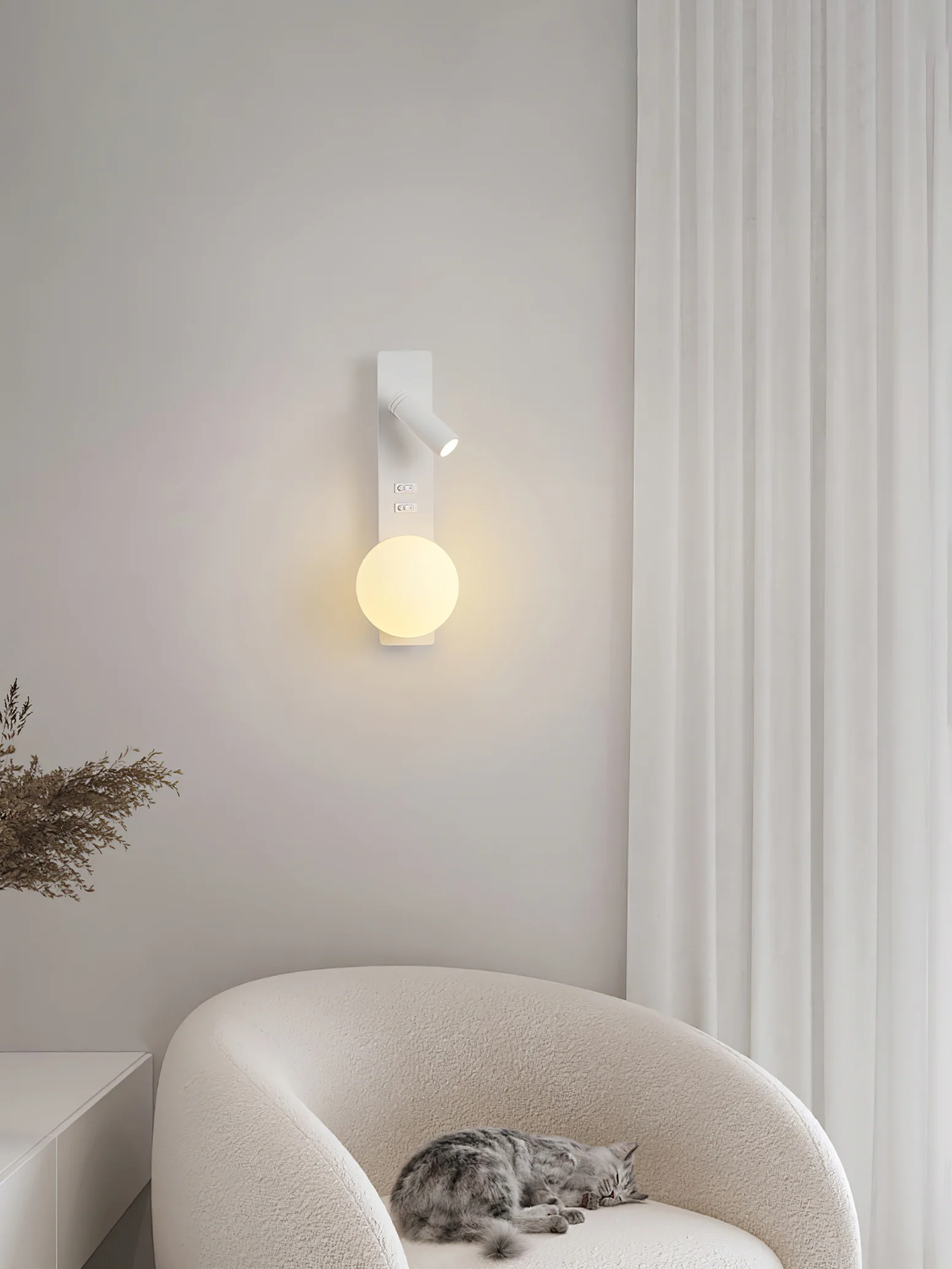 Glos Slim wall lamp - Image 11